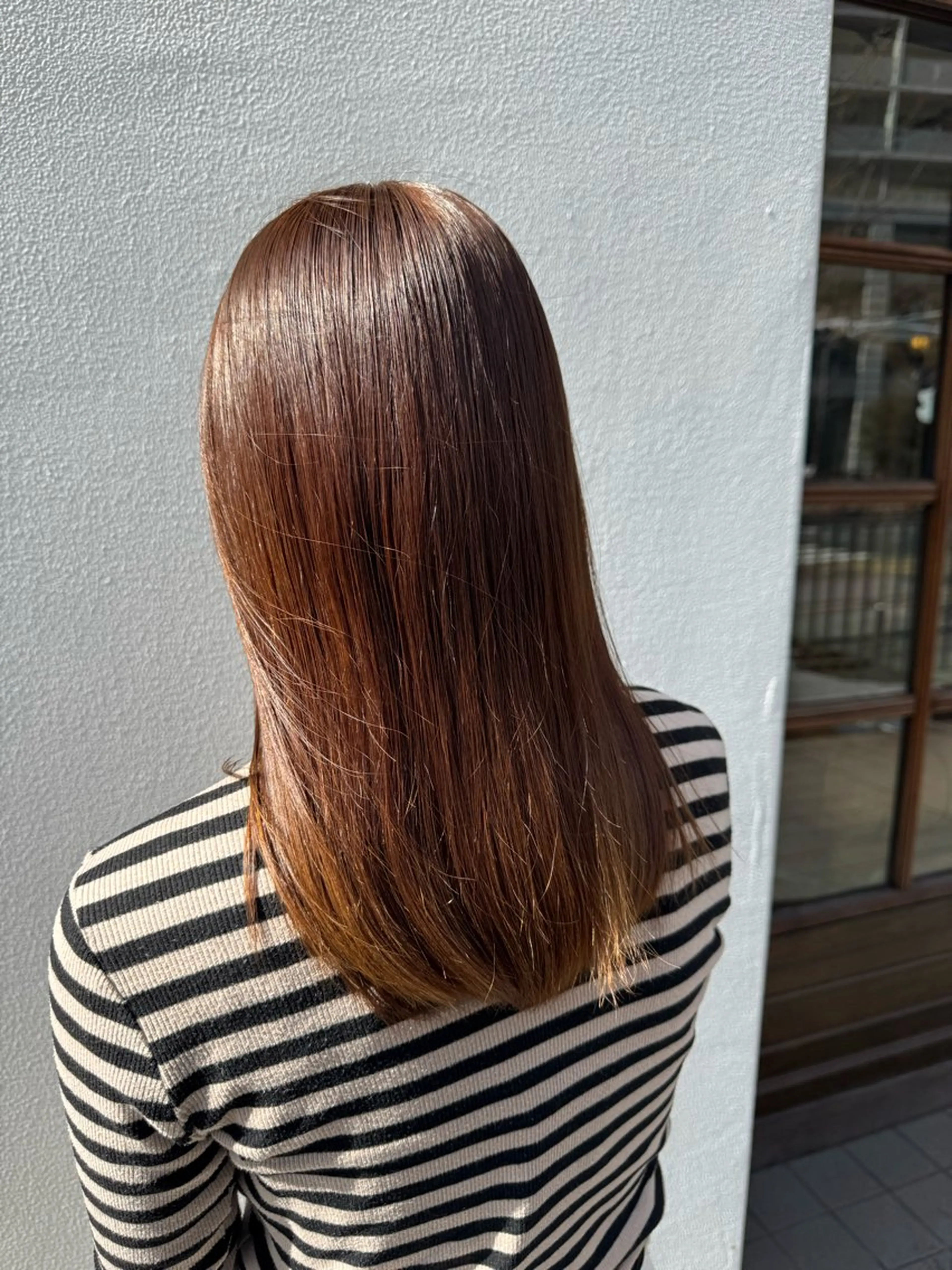 カラー ベージュカラー ブラウンカラー ブラウンベージュ ヘアカラー 小野聡一郎/デザイン カラー/縮毛矯正特化のヘアスタイル