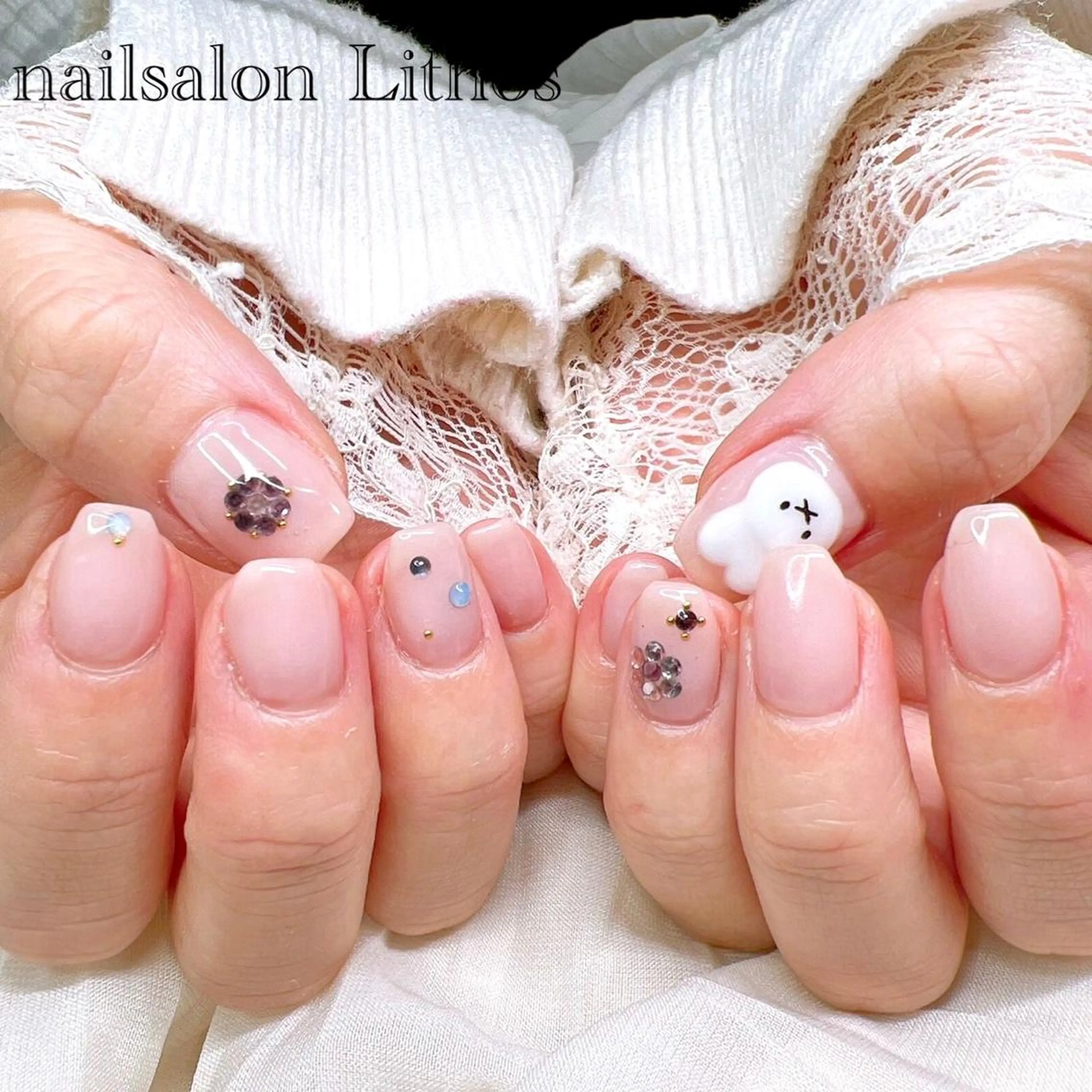 ネイル ハンドネイル nailsalon Lithos所属・nailsalon Recontreのネイルデザイン