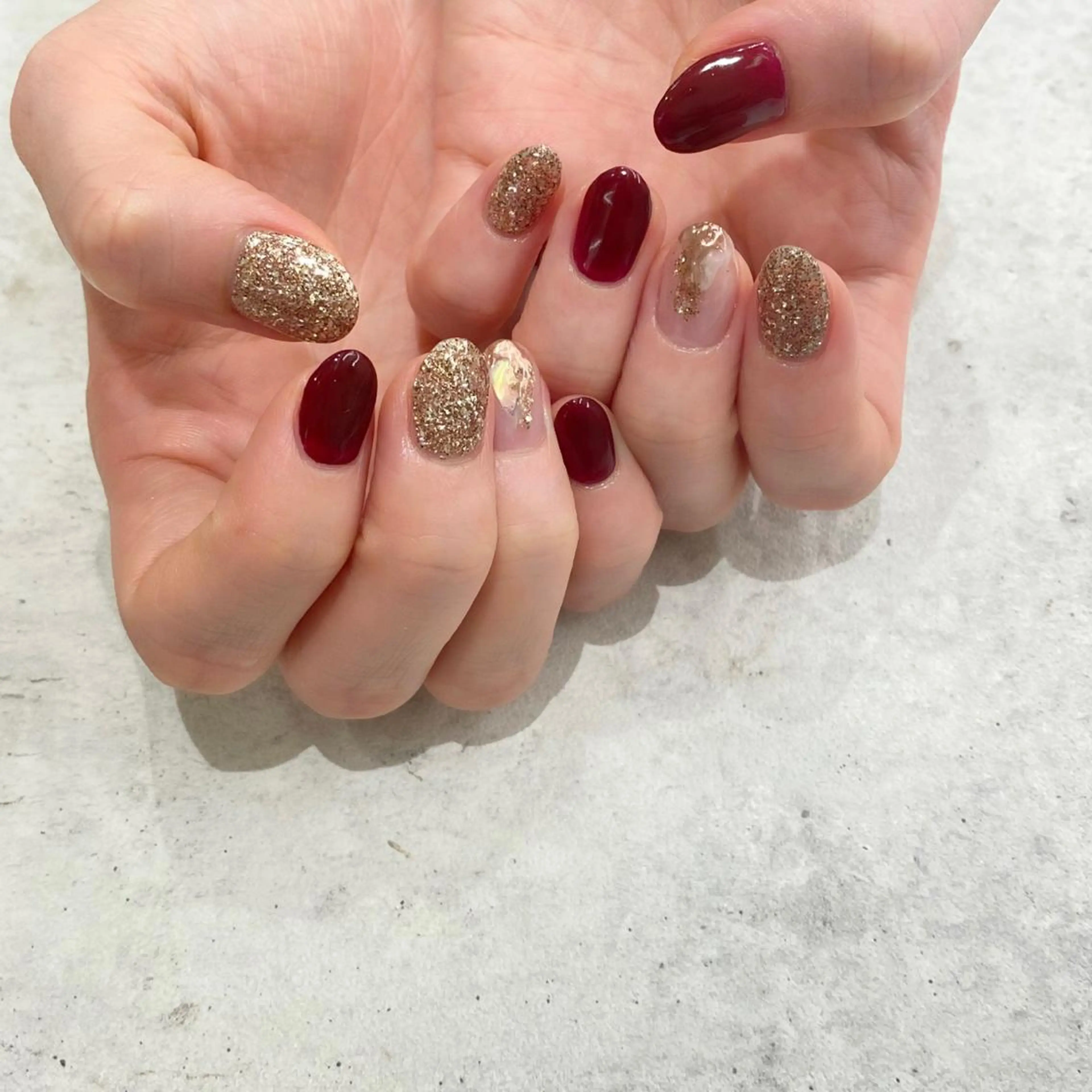 ネイル Yuriko Omi パラジェル/渋谷のネイルデザイン