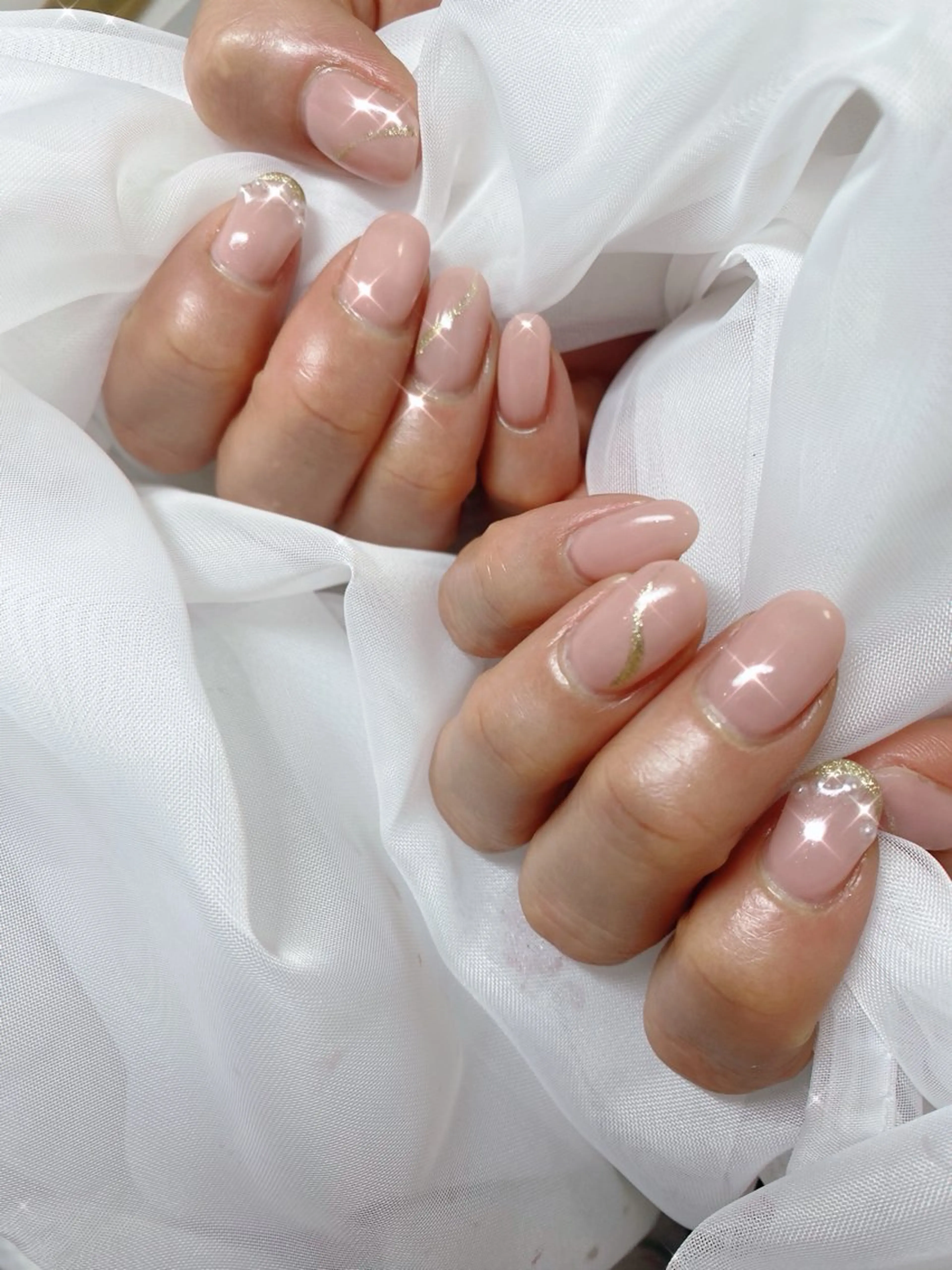 ネイル ハンドネイル salon Ange 五反田店所属・アンジュ Sumiのネイルデザイン