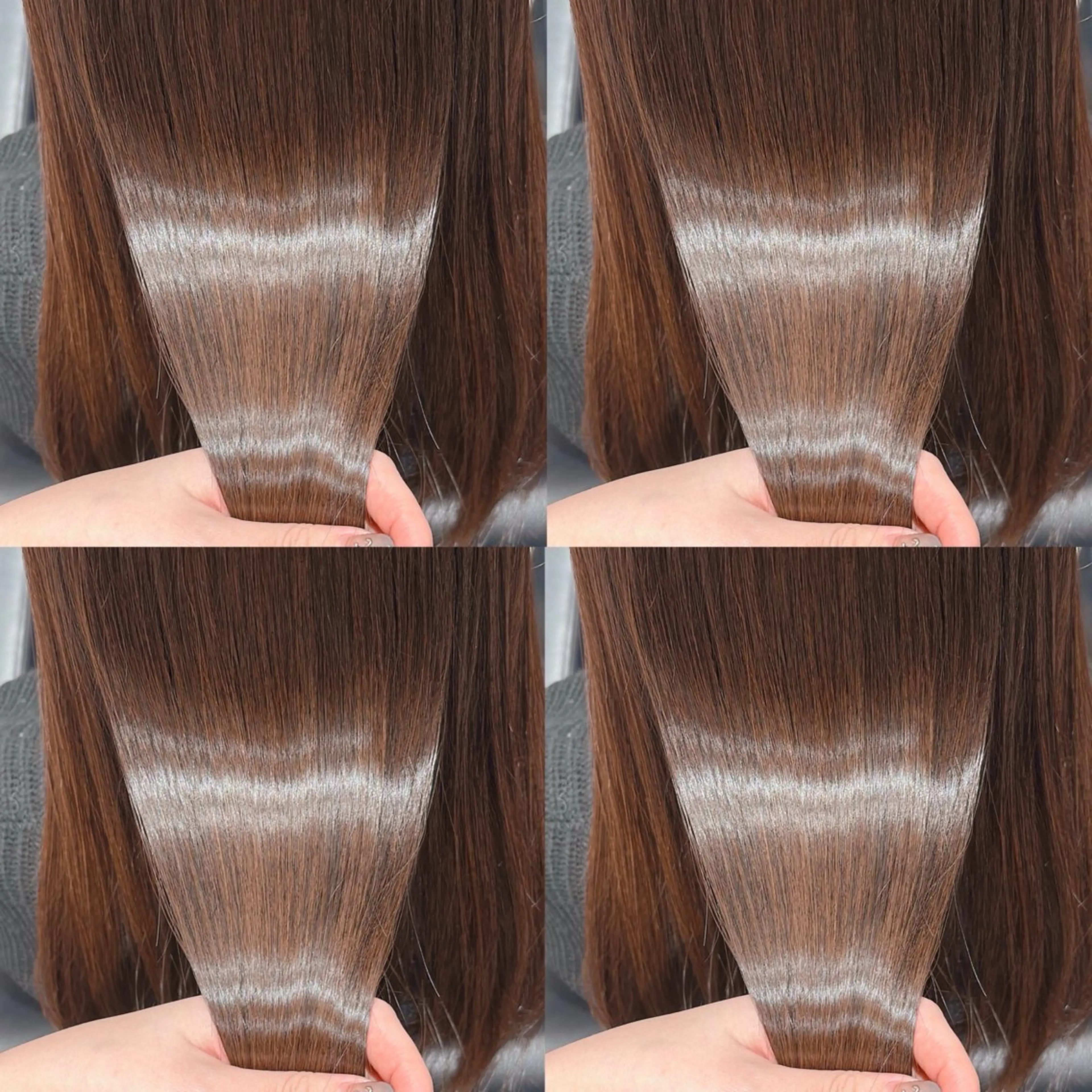 セミロング カラー 大人可愛い韓国ヘア きららのヘアスタイル