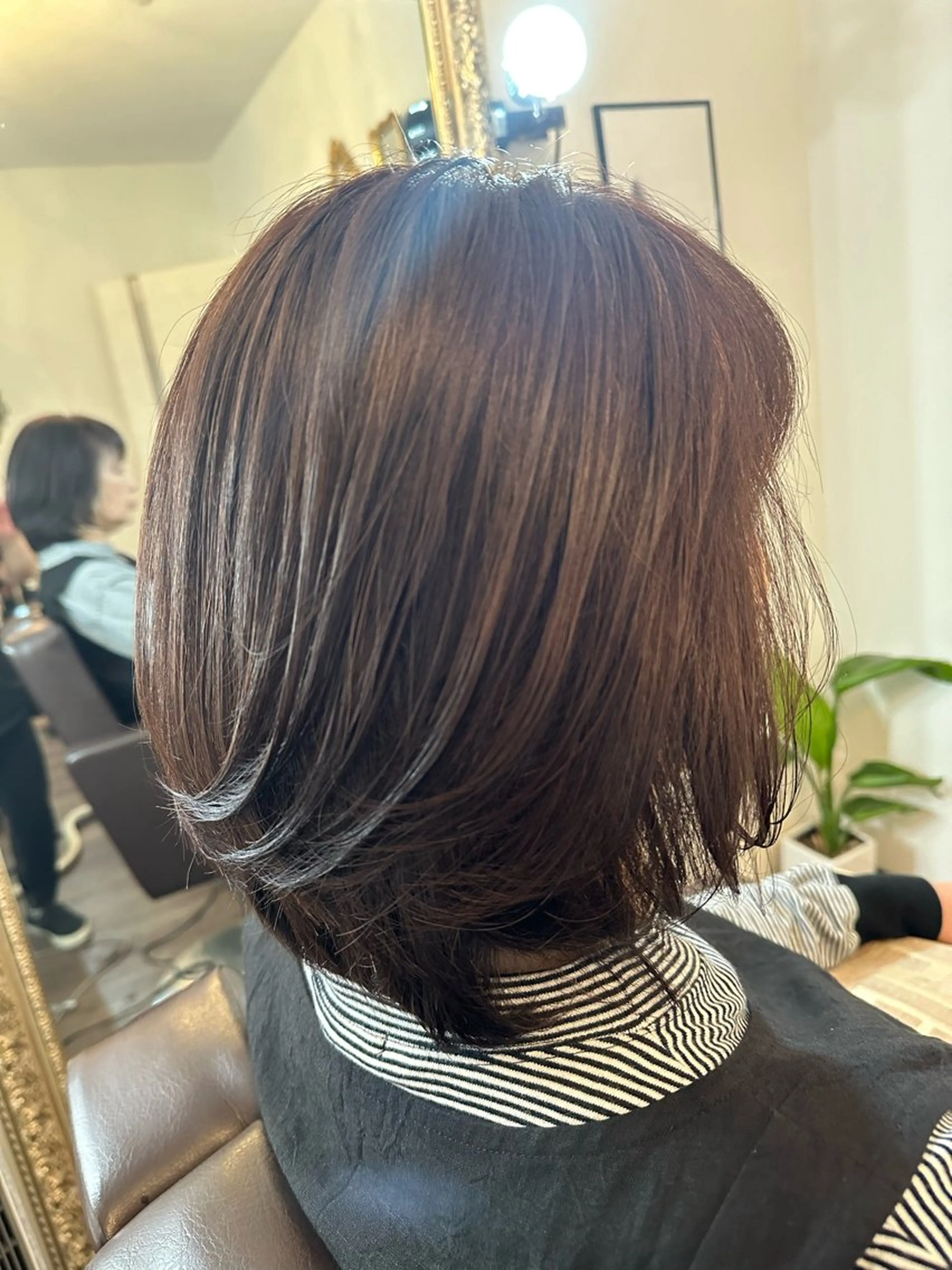 ミディアム カラー カット ヘアカラー トリートメント 🌺✨小川 友佳✨🌺のヘアスタイル