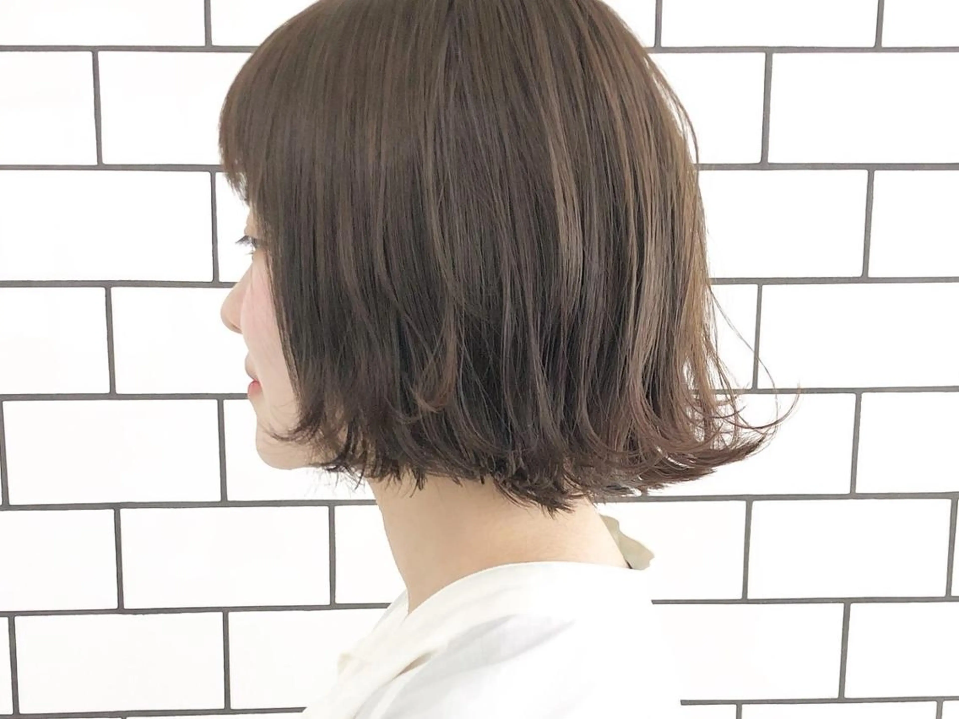 ミディアム カラー パーマ ヘアアレンジ ネイル マツエク・マツパ 川野 彩海のヘアスタイル