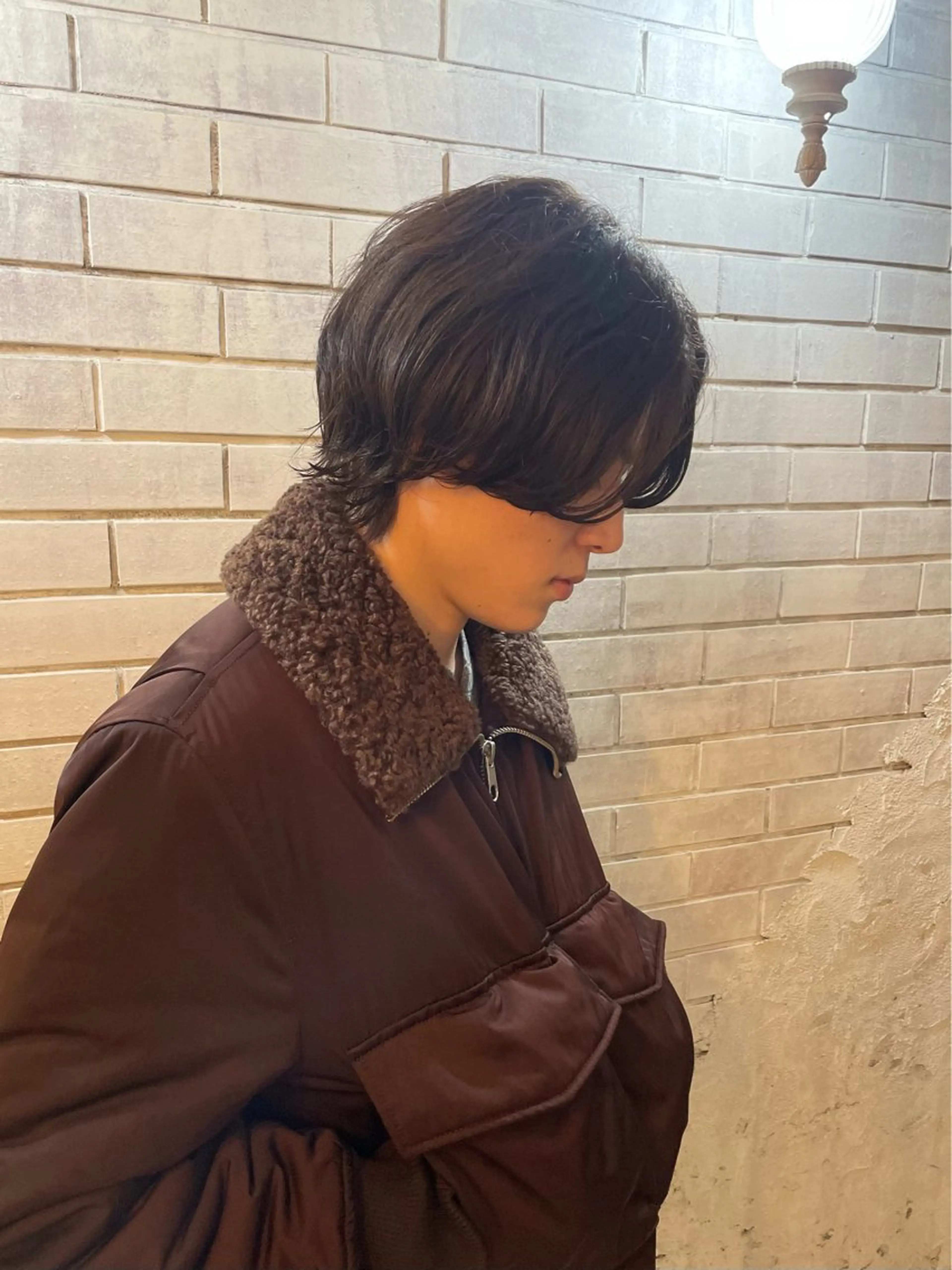 ミディアム パーマ メンズ スパイキーショート メンズカット/千葉駅のヘアスタイル