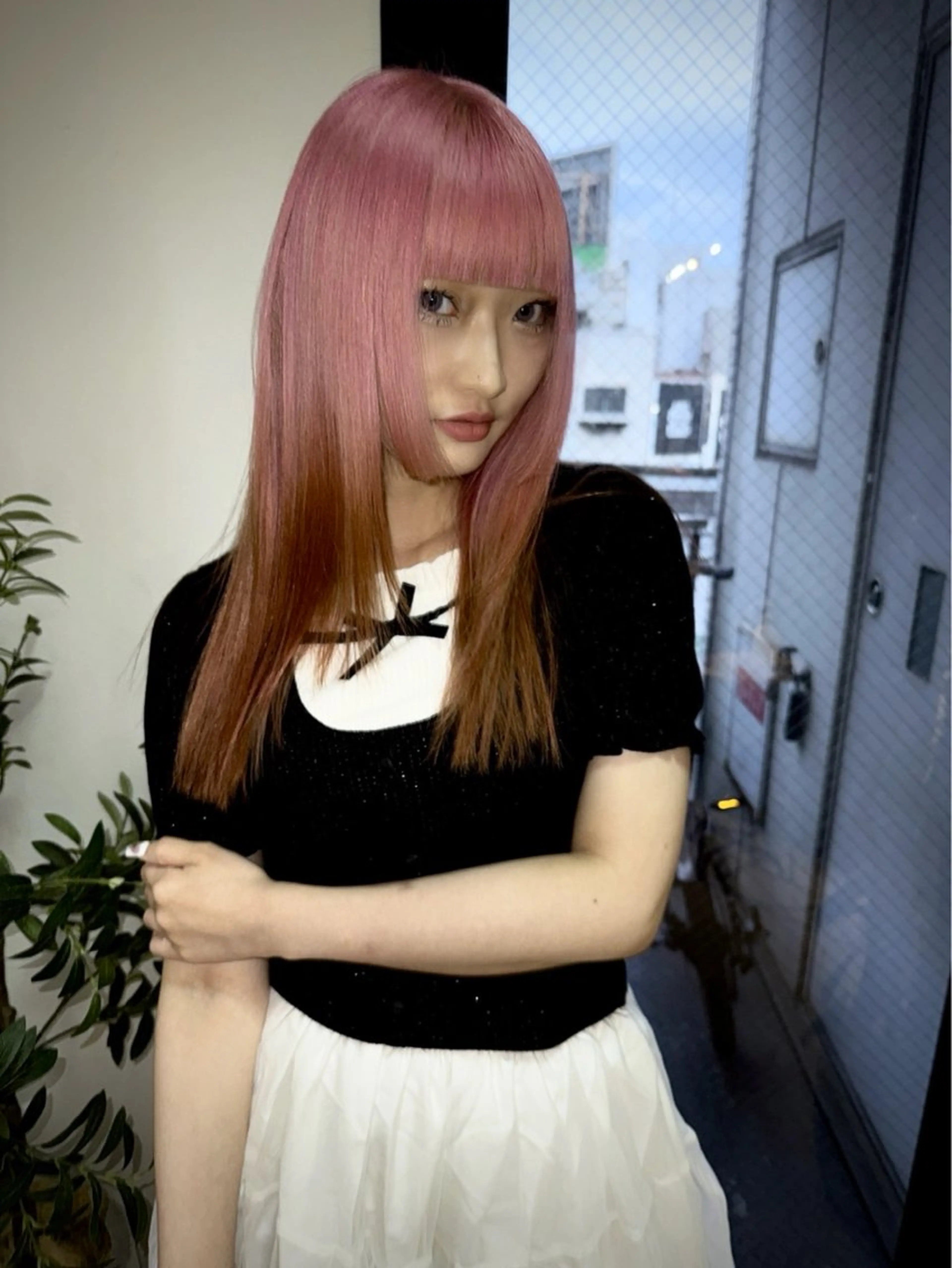 セミロング 文屋 颯のヘアスタイル