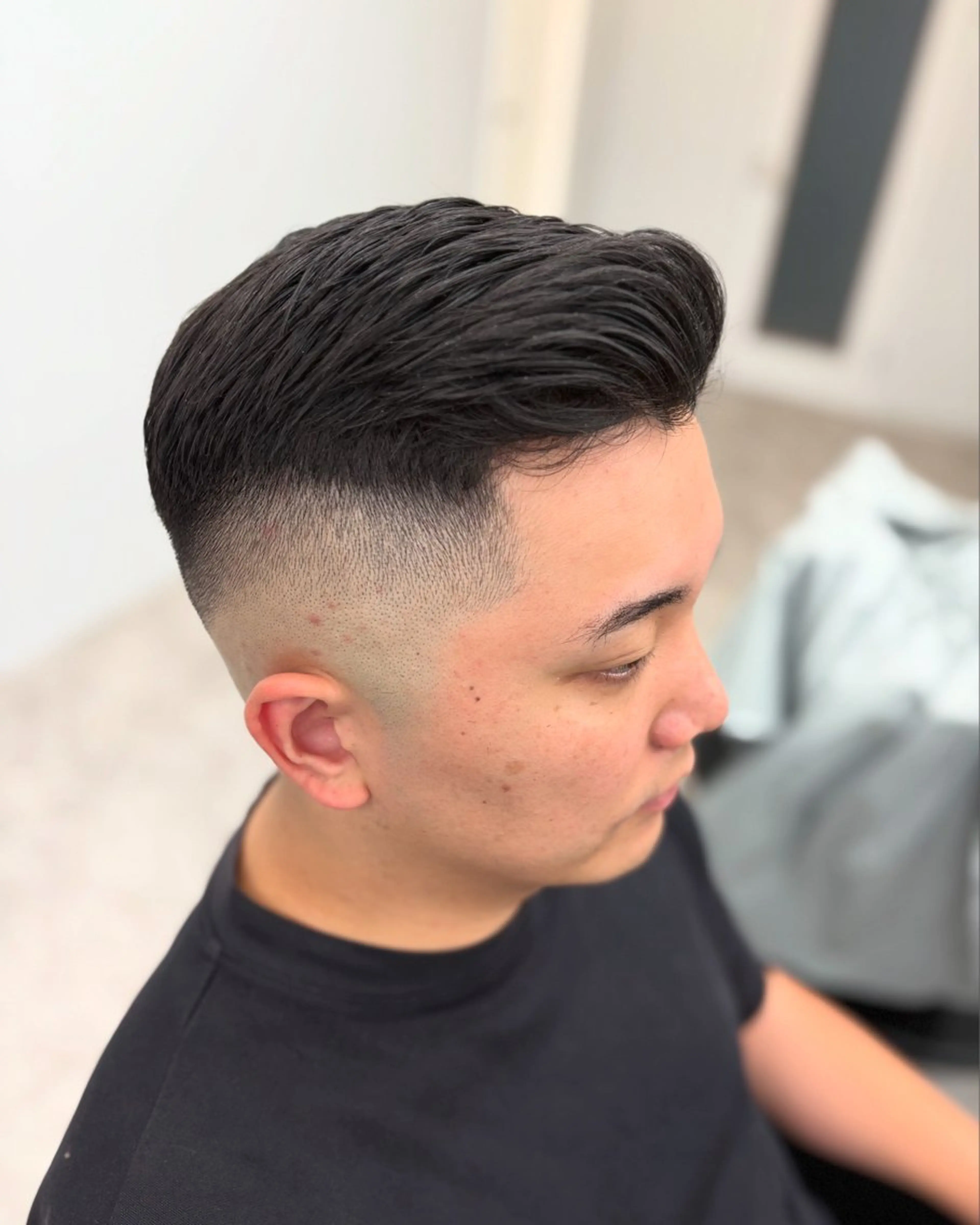 メンズカット+スキンフェードの写真