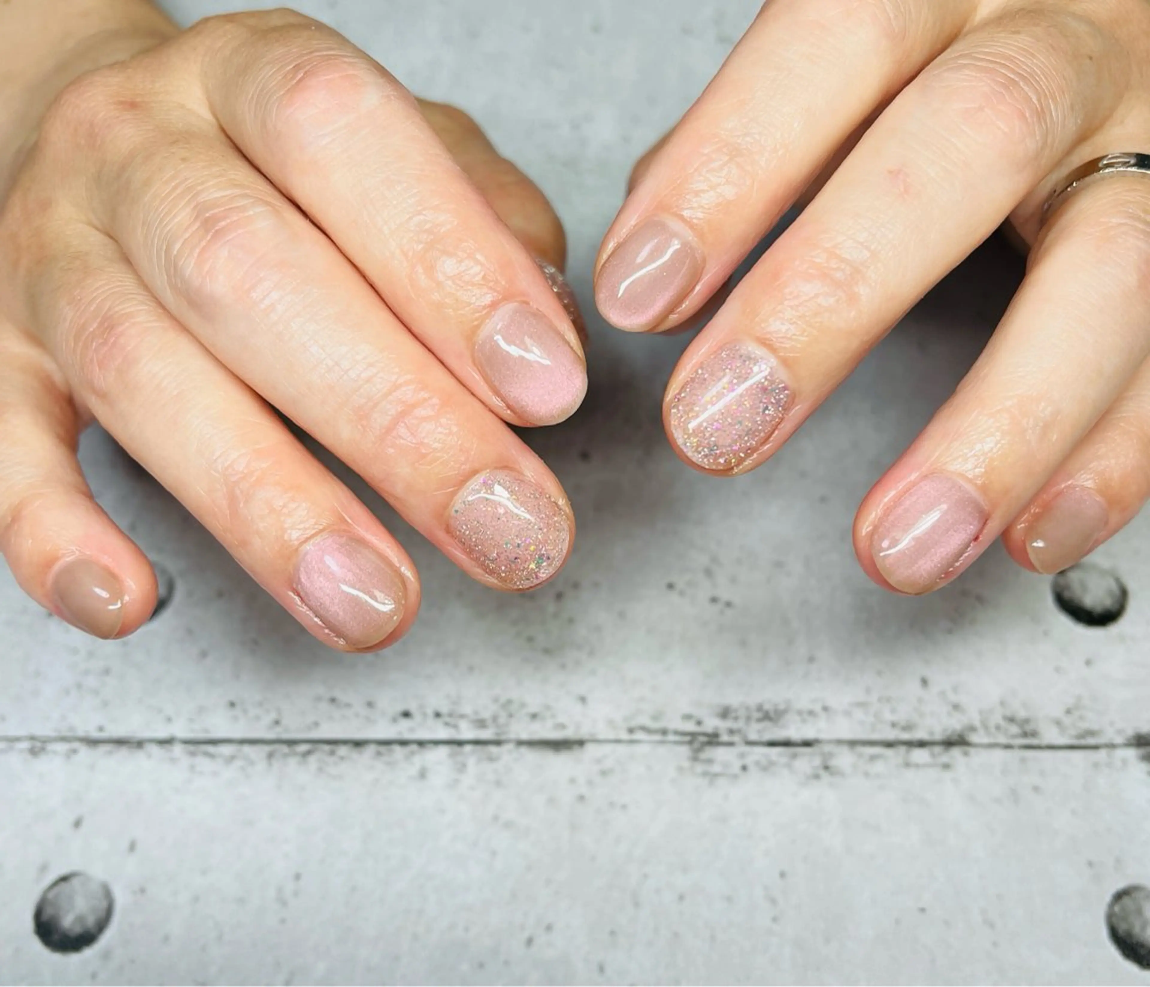 ネイル マグネットネイル ハンドネイル Nail salon sowa-eのネイルデザイン
