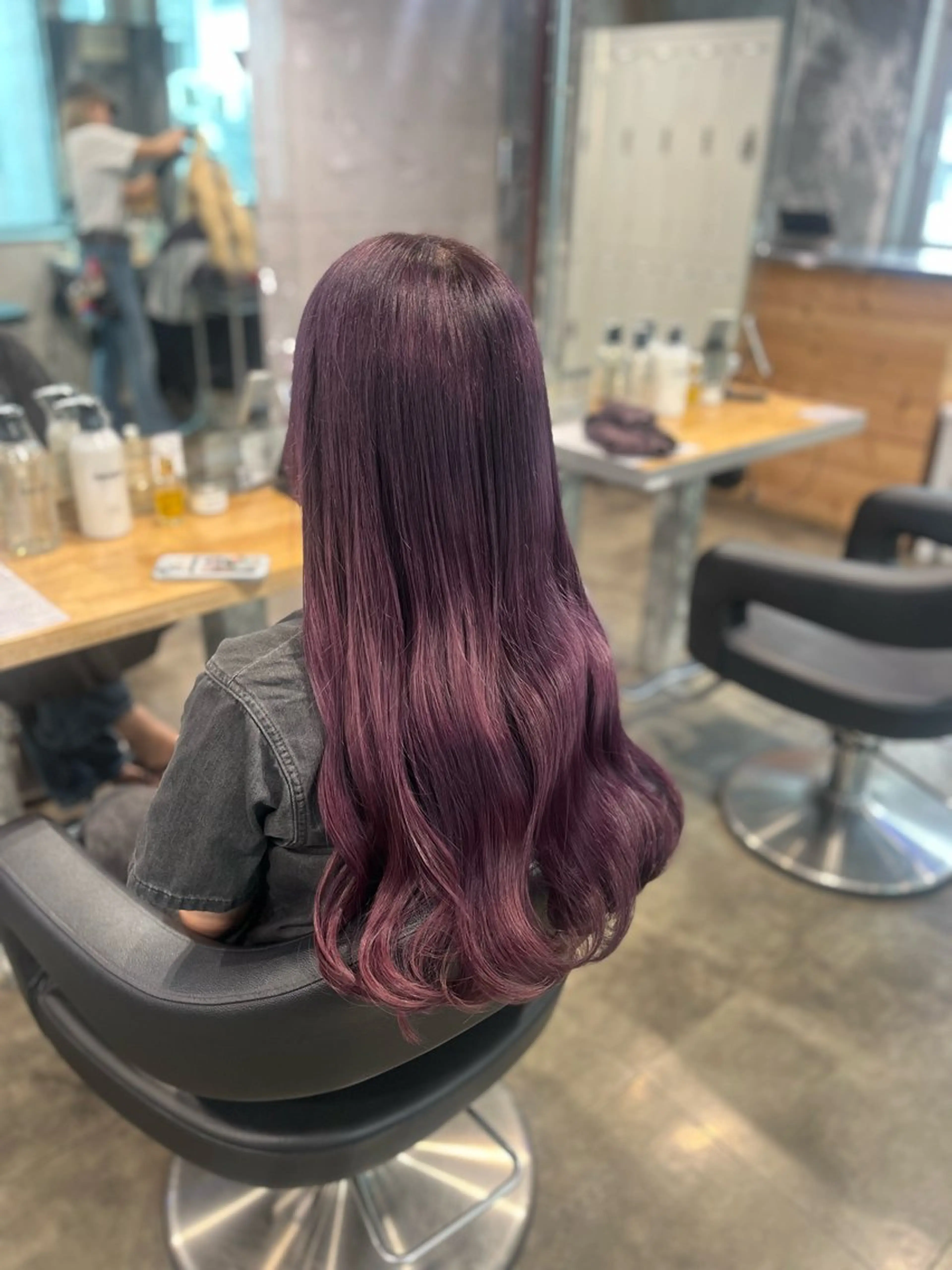 カラー ヘアカラー トリートメント ヘッドスパ ヘアセット ガーリーヘア💌トレ ンド暖色💌Yuuのヘアスタイル