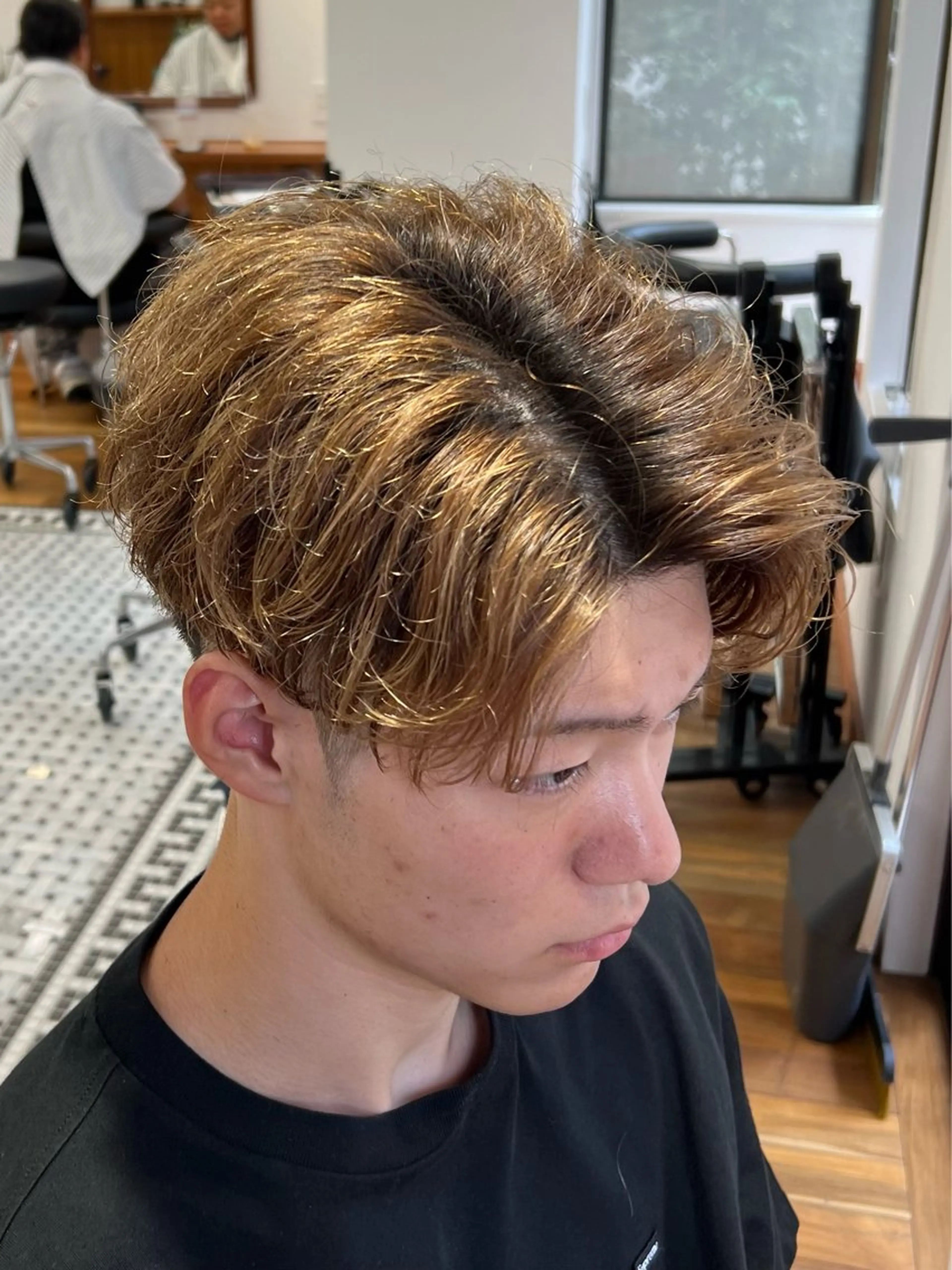 ショート メンズ カット メンズサロン✂️ スキンフェード伊藤陸のヘアスタイル