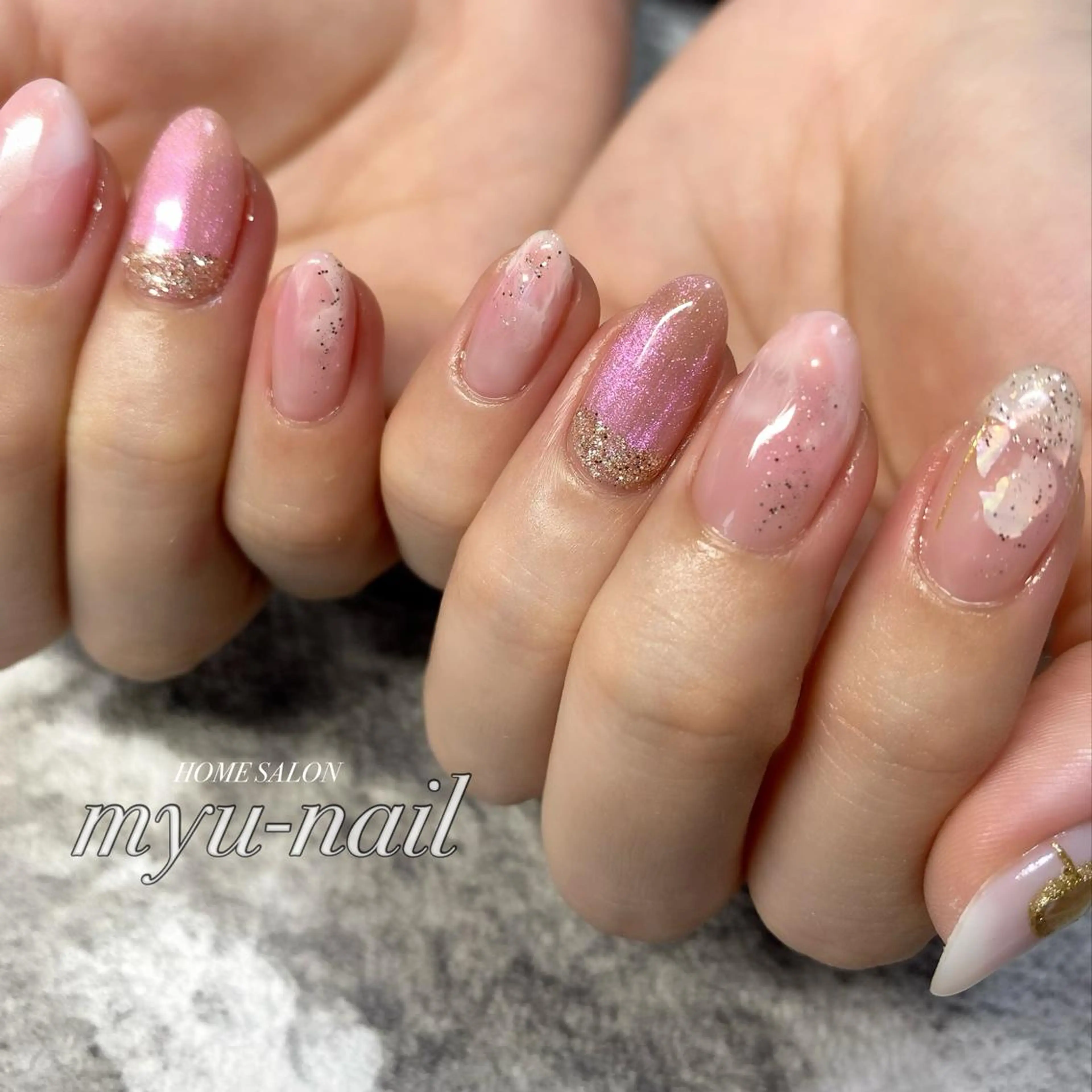 ネイル ホームサロン myu-nailのネイルデザイン