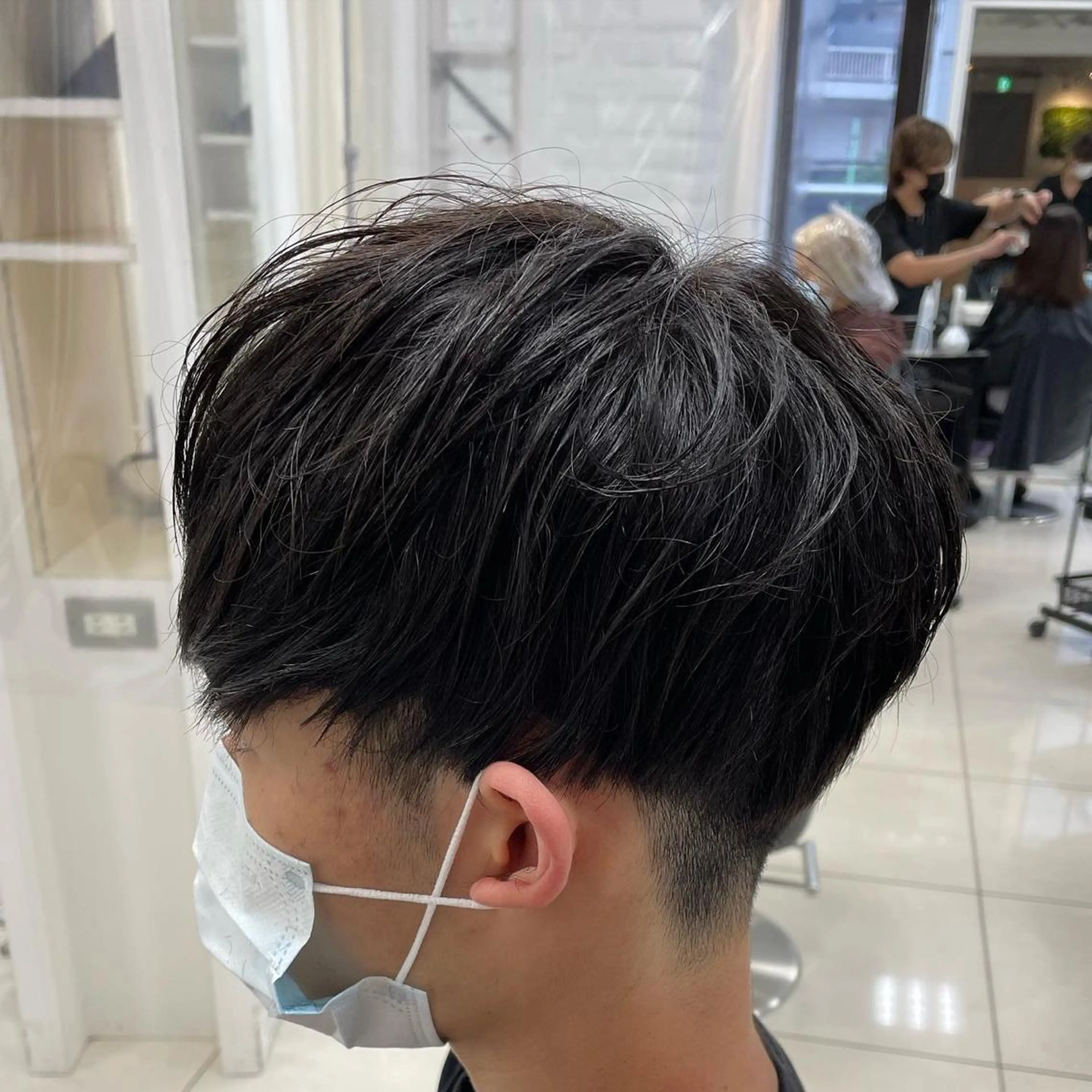 ショート カット 縮毛矯正 トリートメント フェザーパーマ職人 🪶ryosukeのヘアスタイル