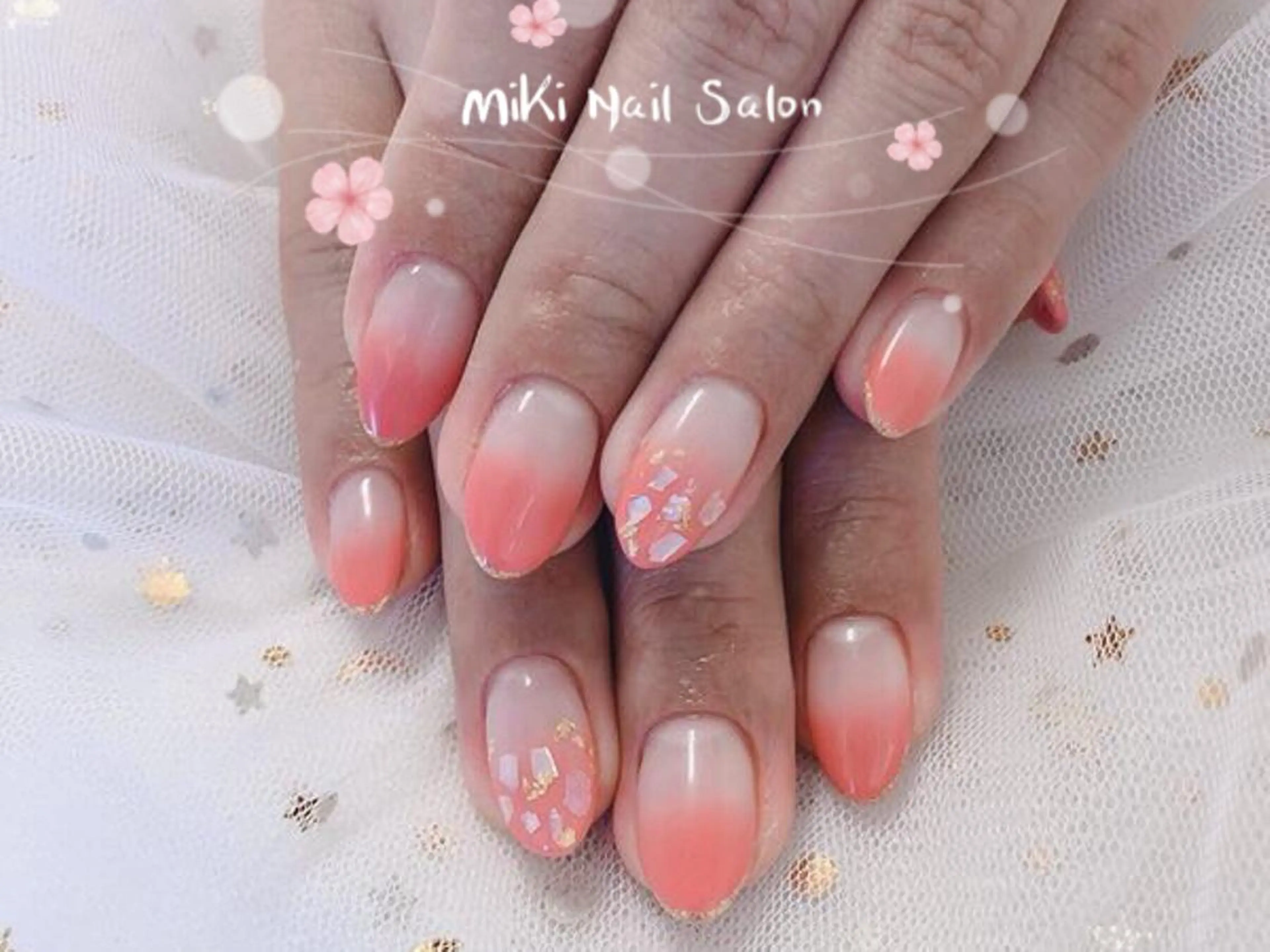 ネイル MiKi Nai池袋 長さだし得意のネイルデザイン