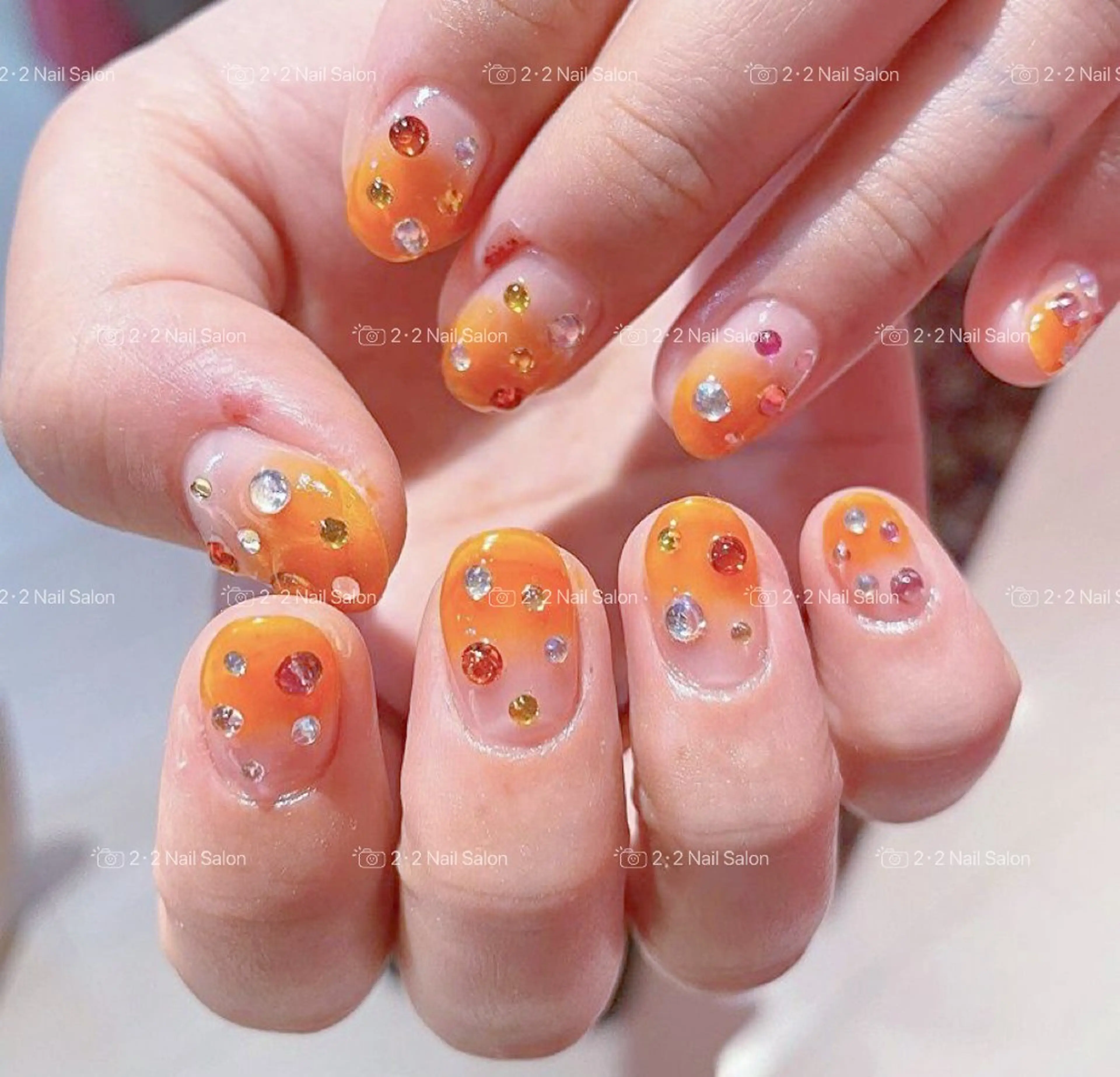 ネイル ハンドネイル 🦋y y Nail 🤍のネイルデザイン