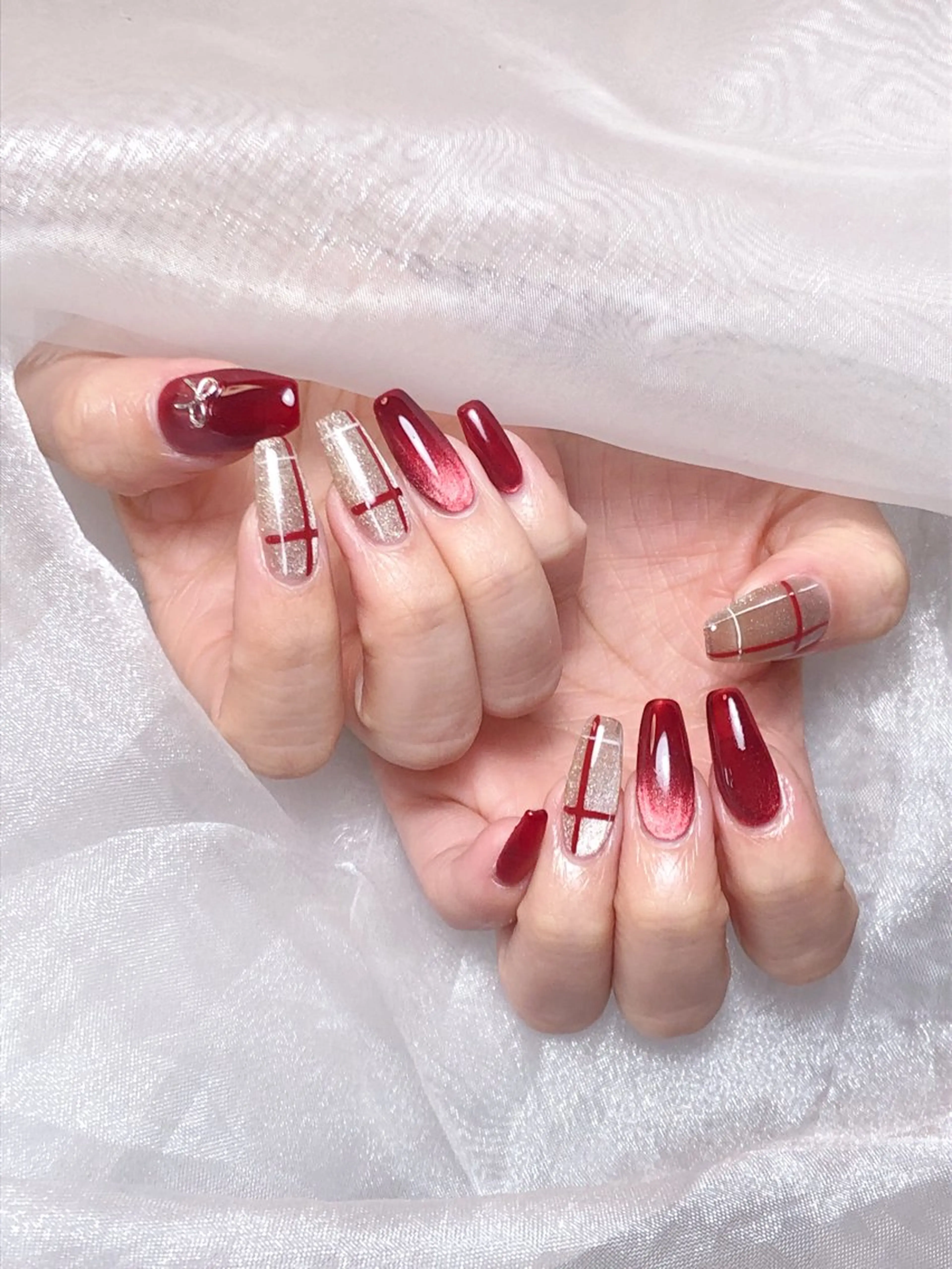 ネイル ハンドネイル 🐈yun nail ソン🐈のネイルデザイン