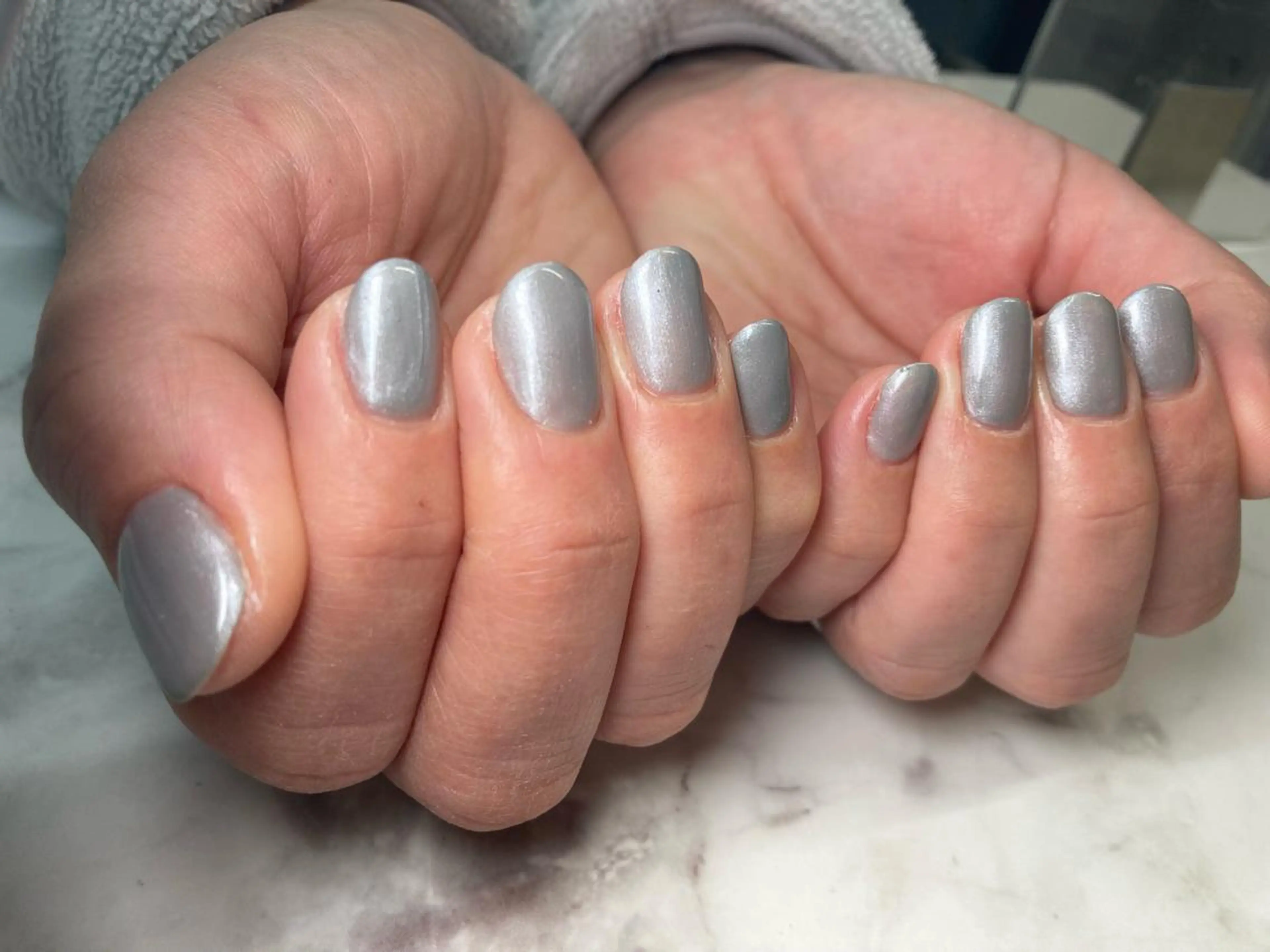 ネイル キラキラネイル ハンドネイル Nail Salon L’arc所属・Kawasaki Shinyaのネイルデザイン