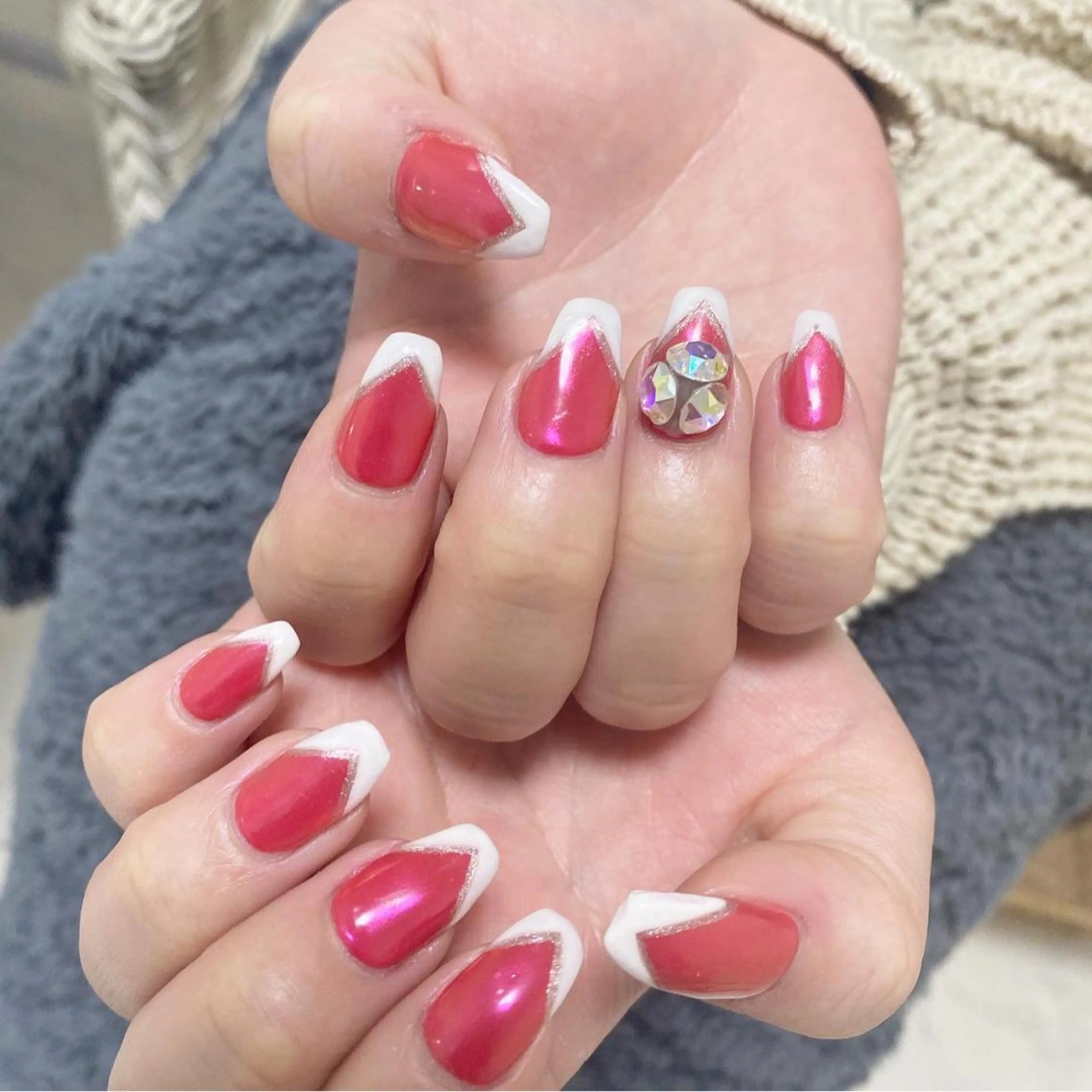 ネイル フレンチネイル QULEONAIL所属・大城 裕麻のネイルデザイン