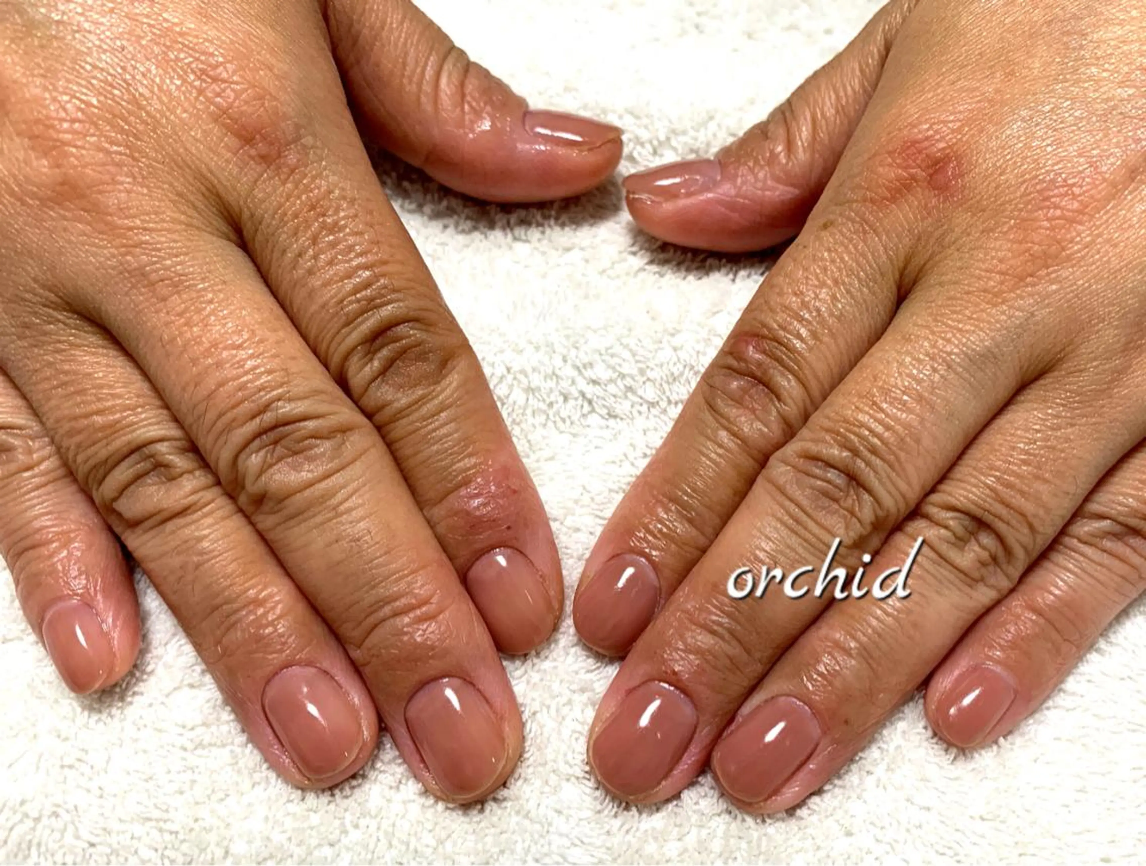 ネイル ハンドネイル フットネイル orchid ♡オーキッドのネイルデザイン