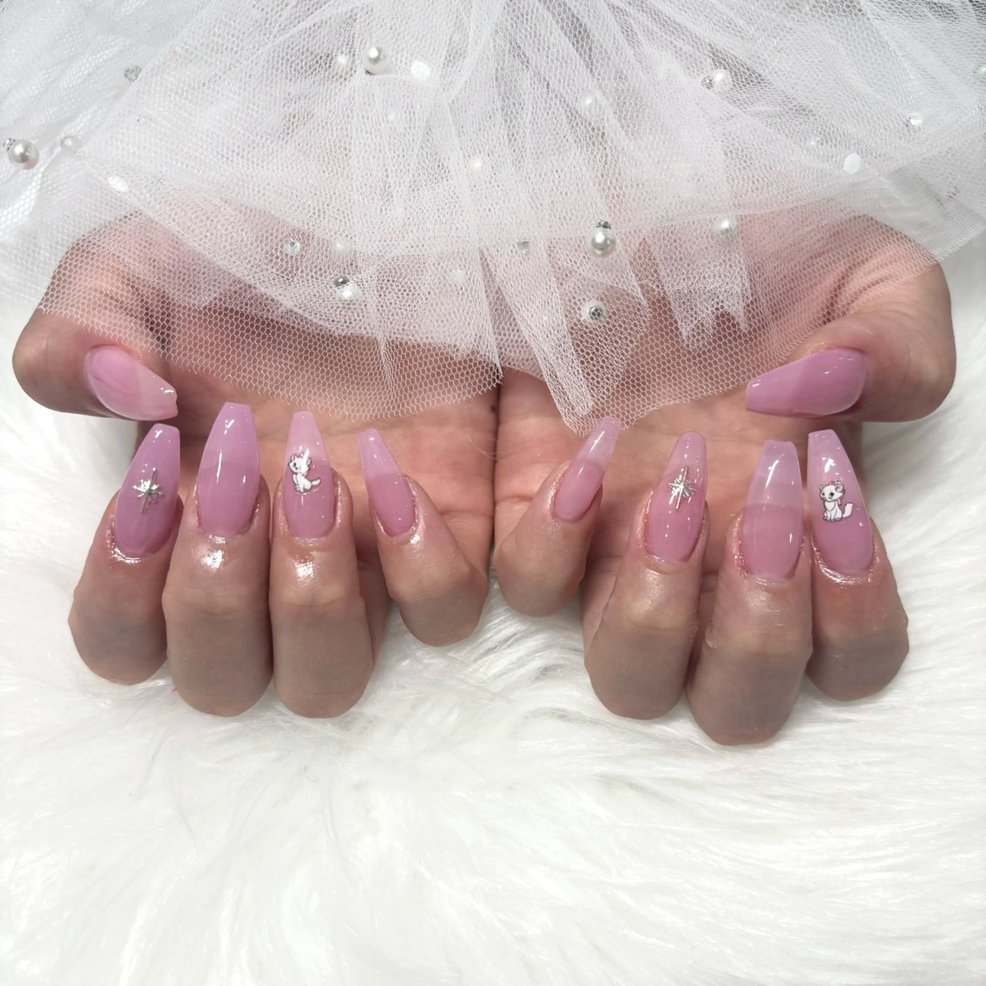 ネイル アートネイル ワンカラーネイル Babel北堀江店所属・Babel 北堀江店のネイルデザイン