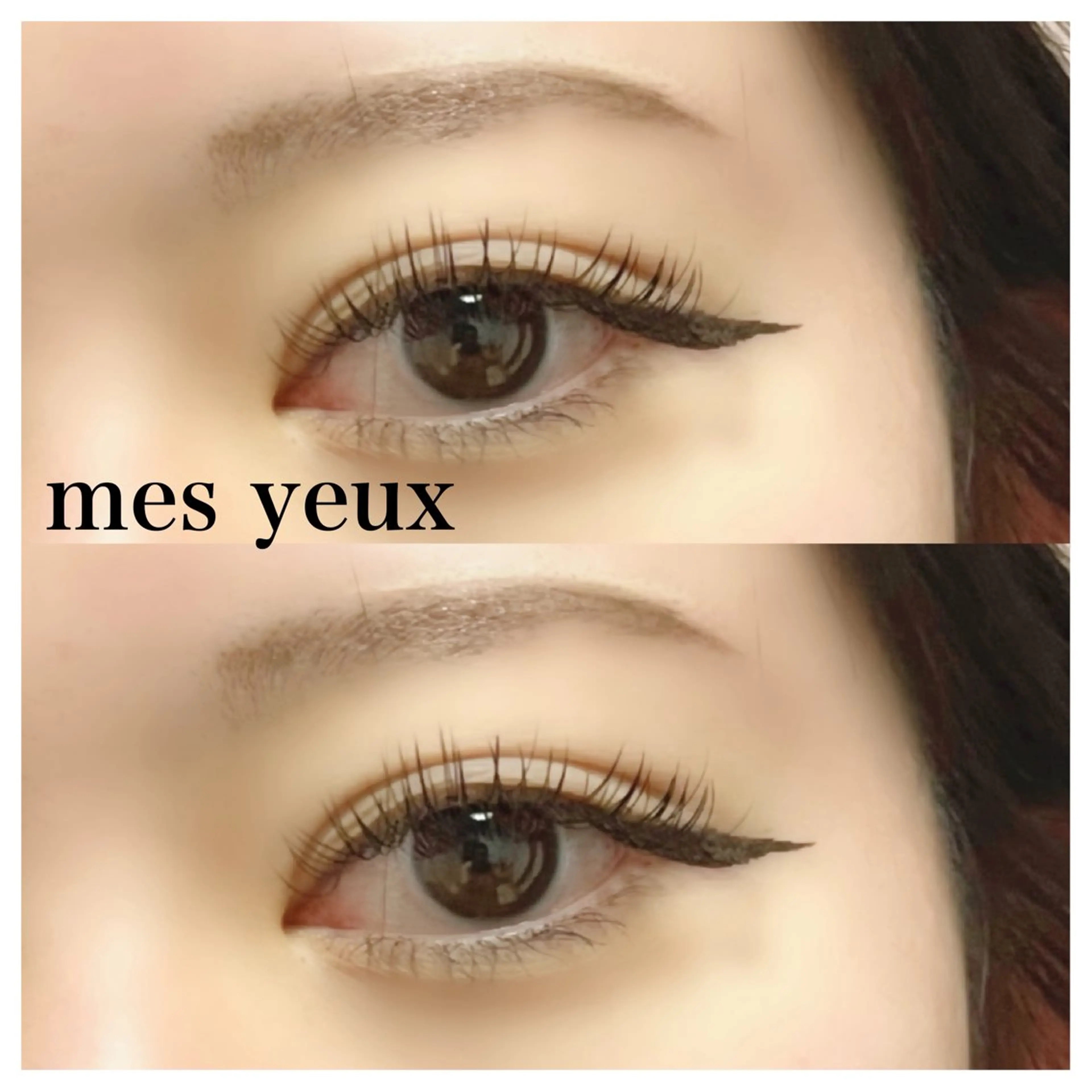 マツエク・マツパ フラットラッシュ マツエク mes yeux eye salon.のマツエク・マツパデザイン