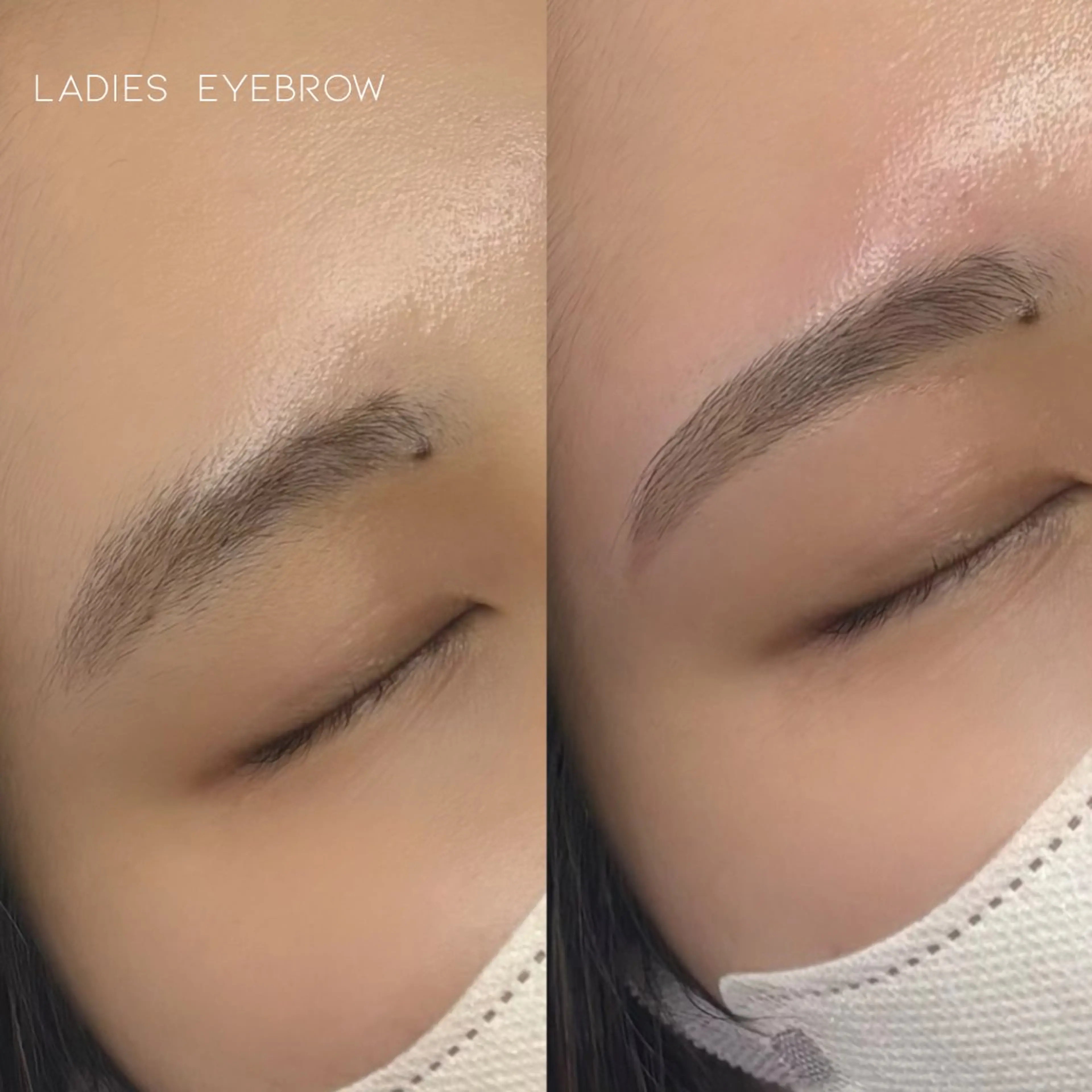 レディース【垢抜け美眉コース🎀】垢抜け眉毛wax➕毛流れ矯正眉毛パーマ 毛抜き・仕上げメイク付◎の写真