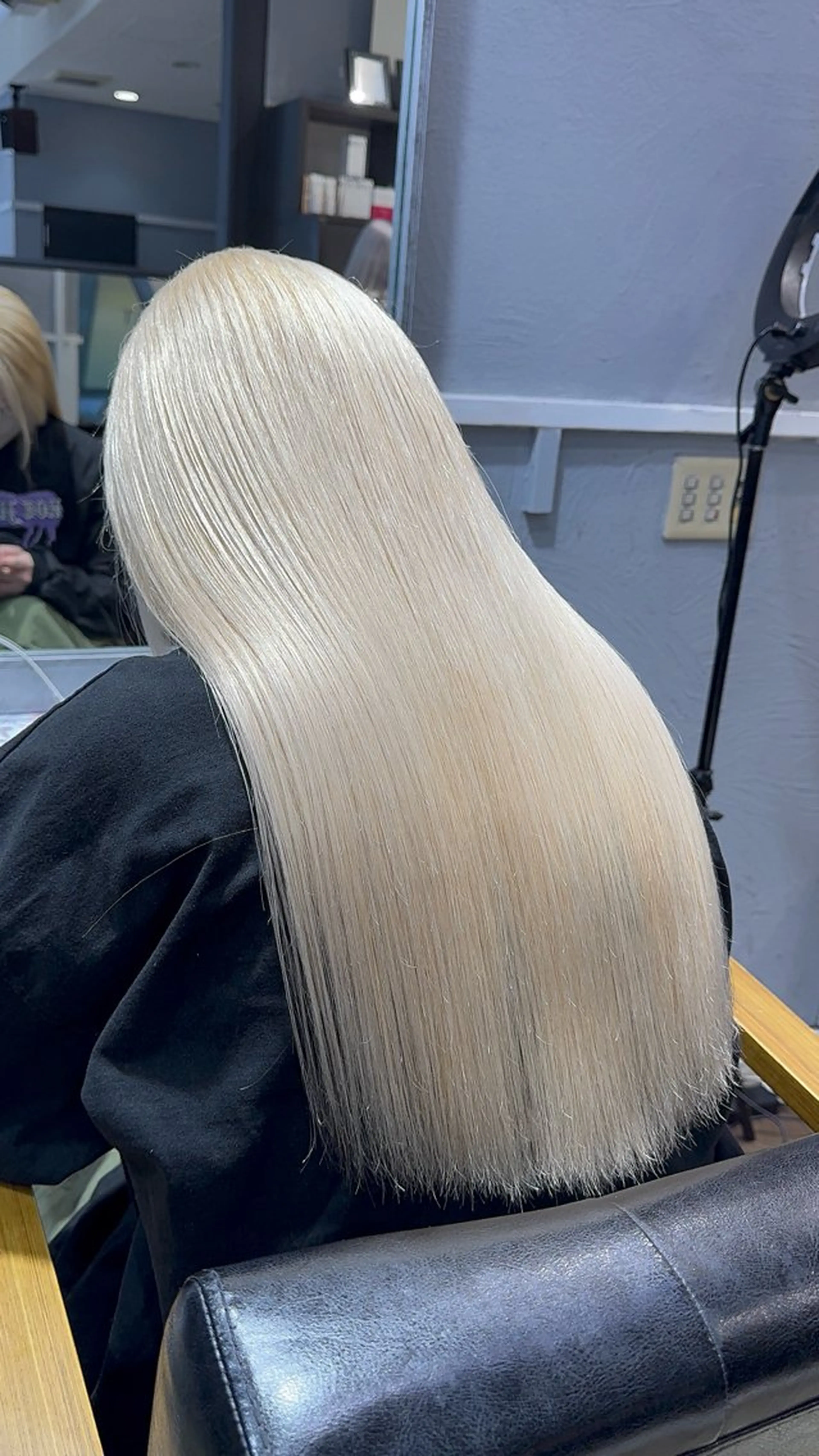 セミロング カラー dao/ミルクティー /ブラウン/ブロンドのヘアスタイル