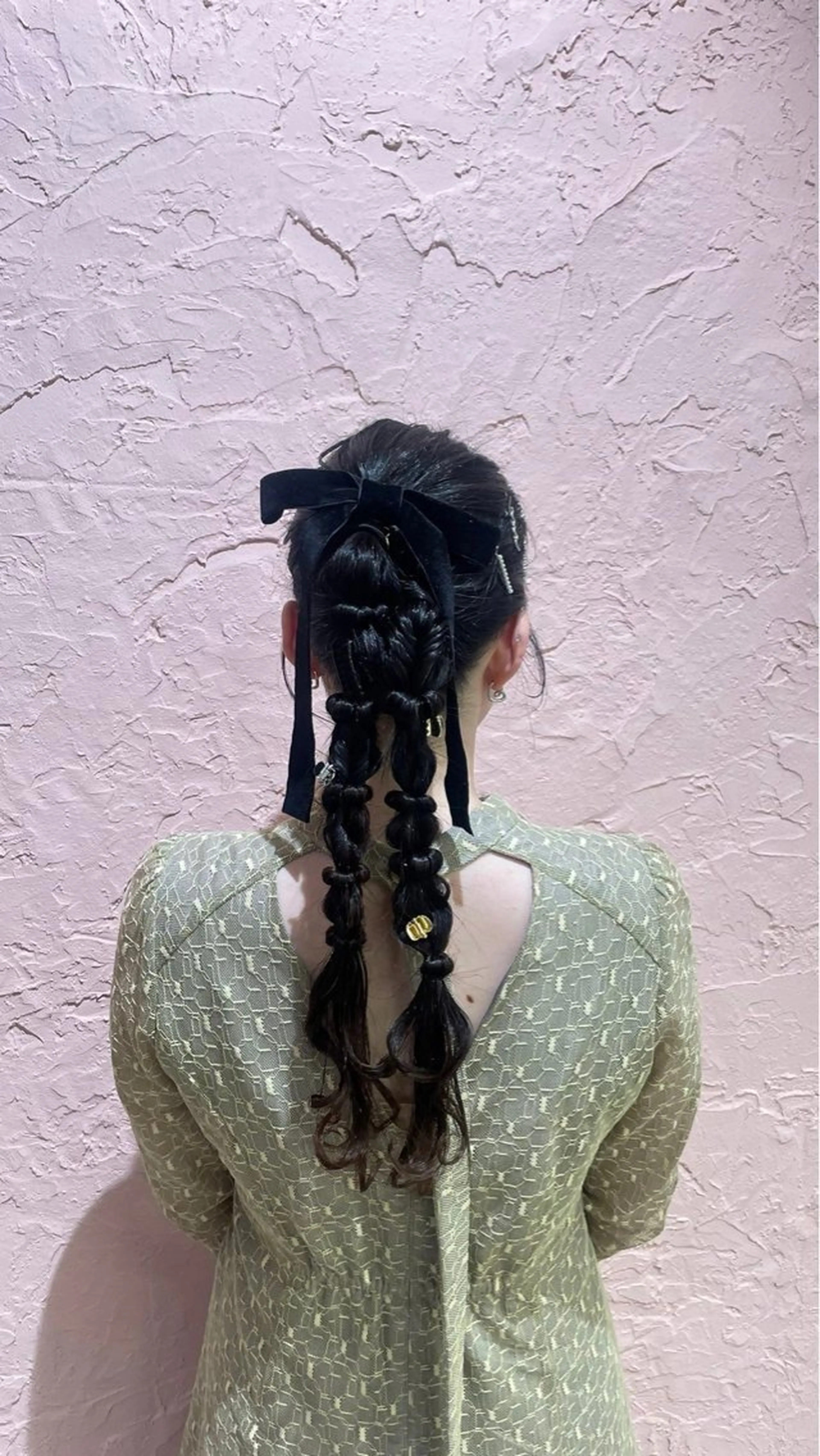 ロング ヘアアレンジ 猪俣 彩音のヘアスタイル