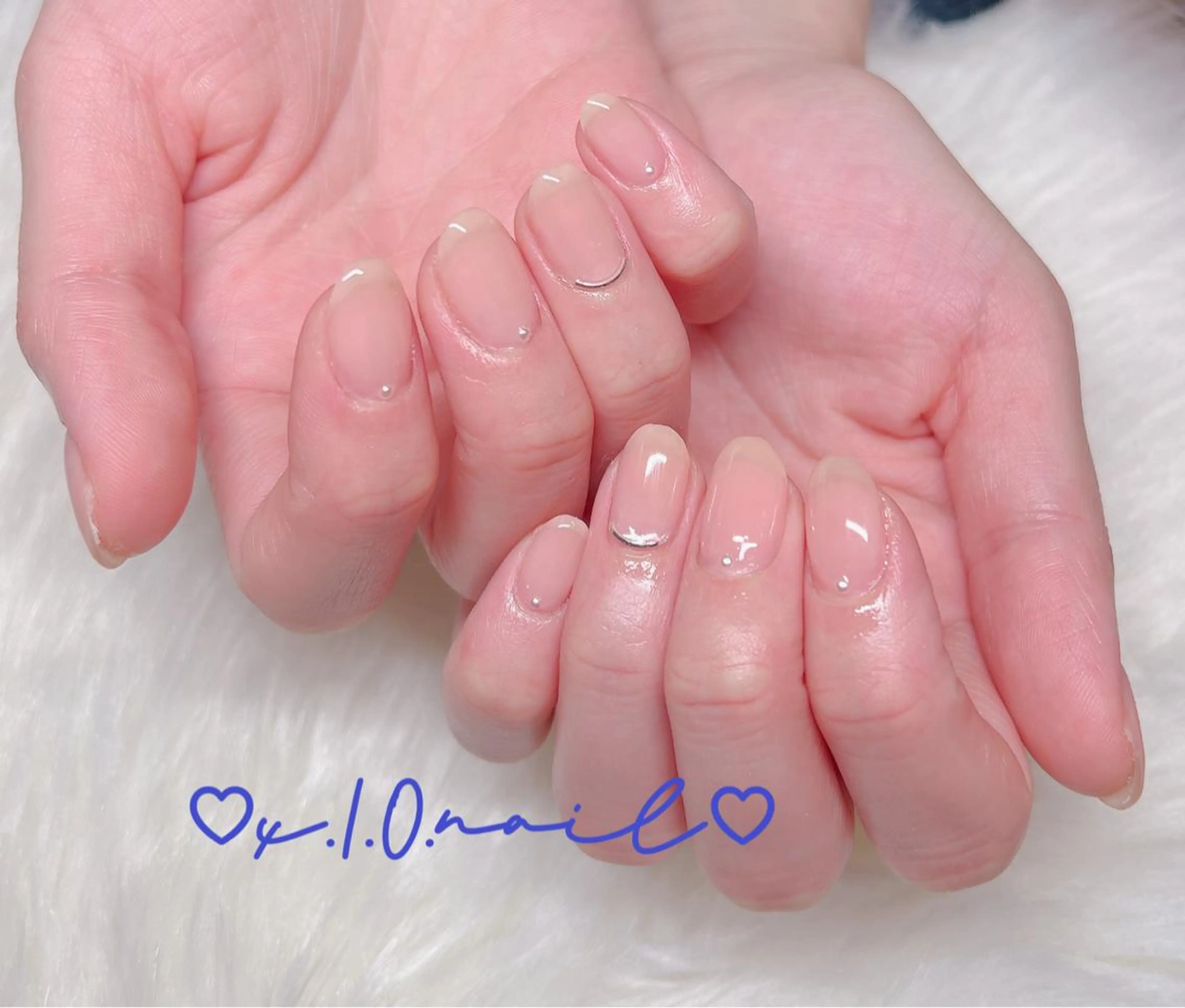 ネイル アニマル柄 アートネイル ニュアンスネイル ワンカラーネイル ネイルチップ ハンドネイル x.1.0.nail ♡Cのネイルデザイン