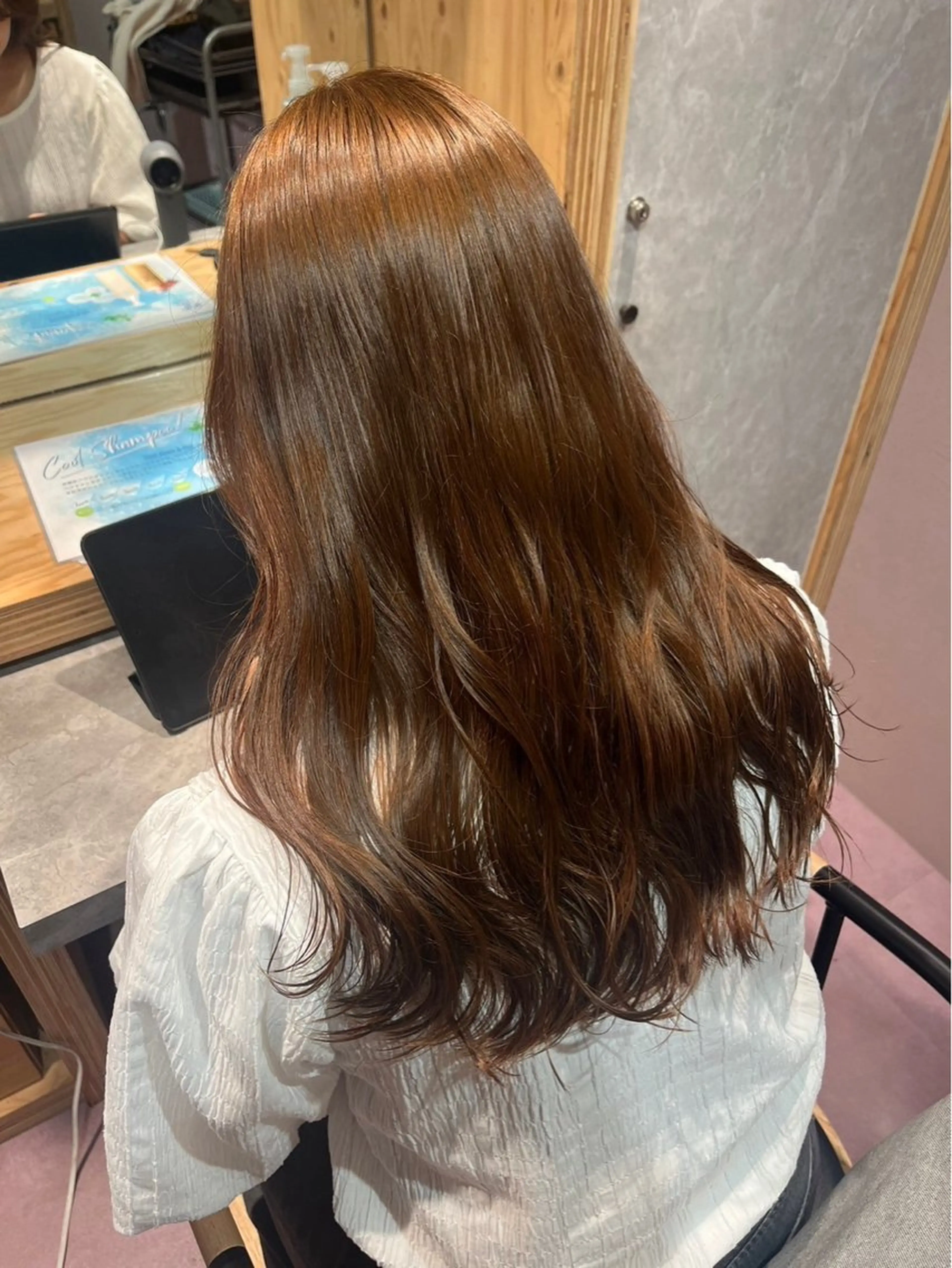 ロング カラー ヘアカラー merc.🐑🤍 山口夏希のヘアスタイル