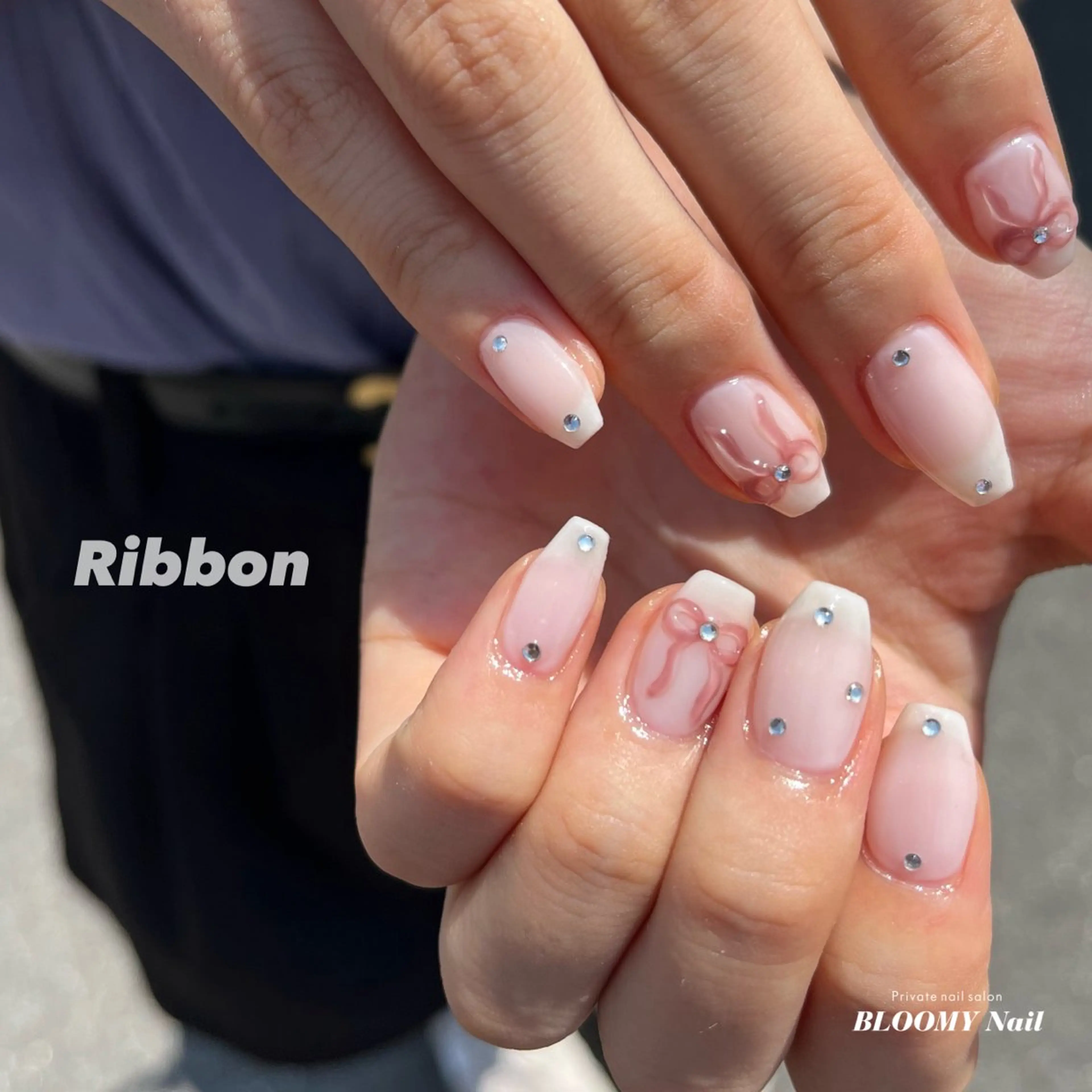 ネイル 持ち込み ハンドネイル BLOOMY nailのネイルデザイン