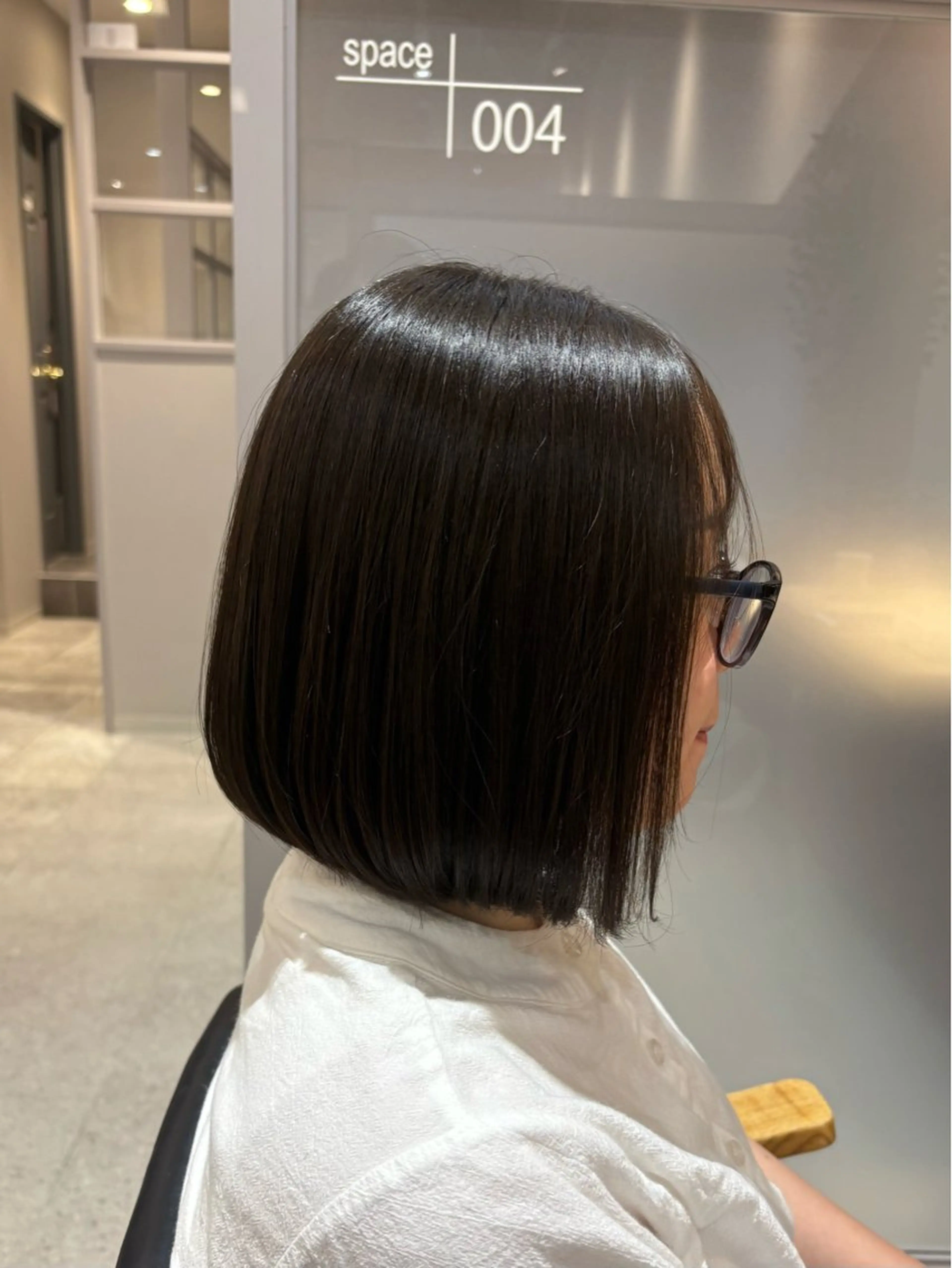 ショート ボブ 黒川 真裕のヘアスタイル