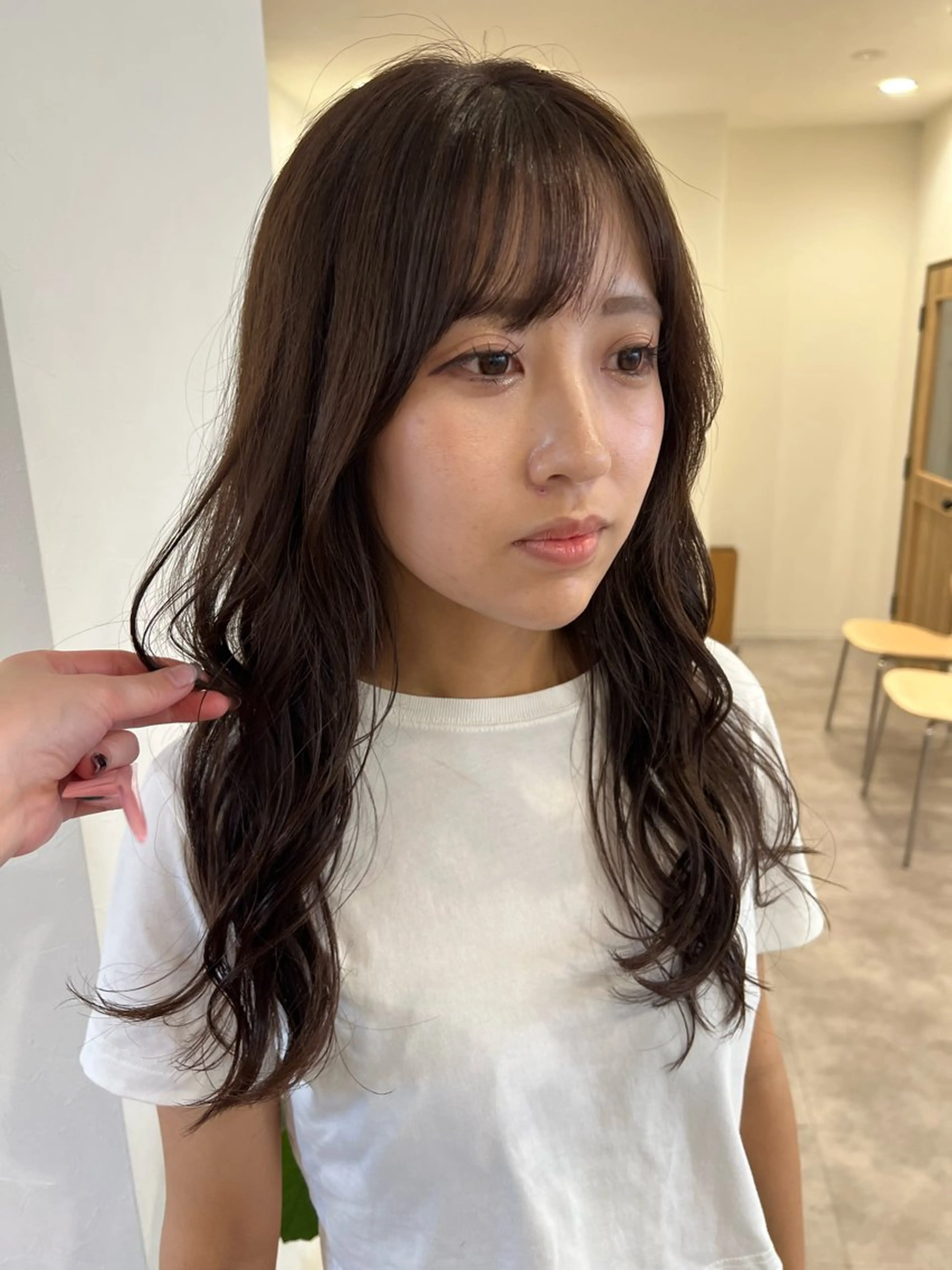 ロング Loem【ロエム】所属・RINA 【Loem】のヘアスタイル