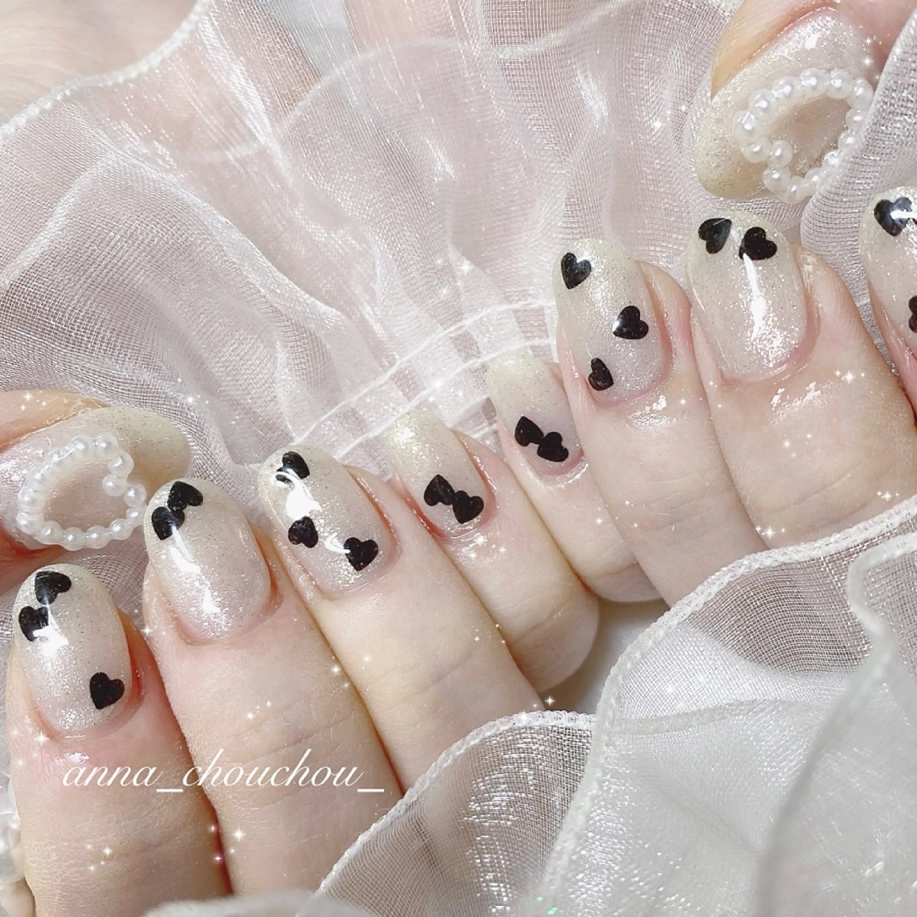 ネイル ハンドネイル Anna Sano⭐️のネイルデザイン