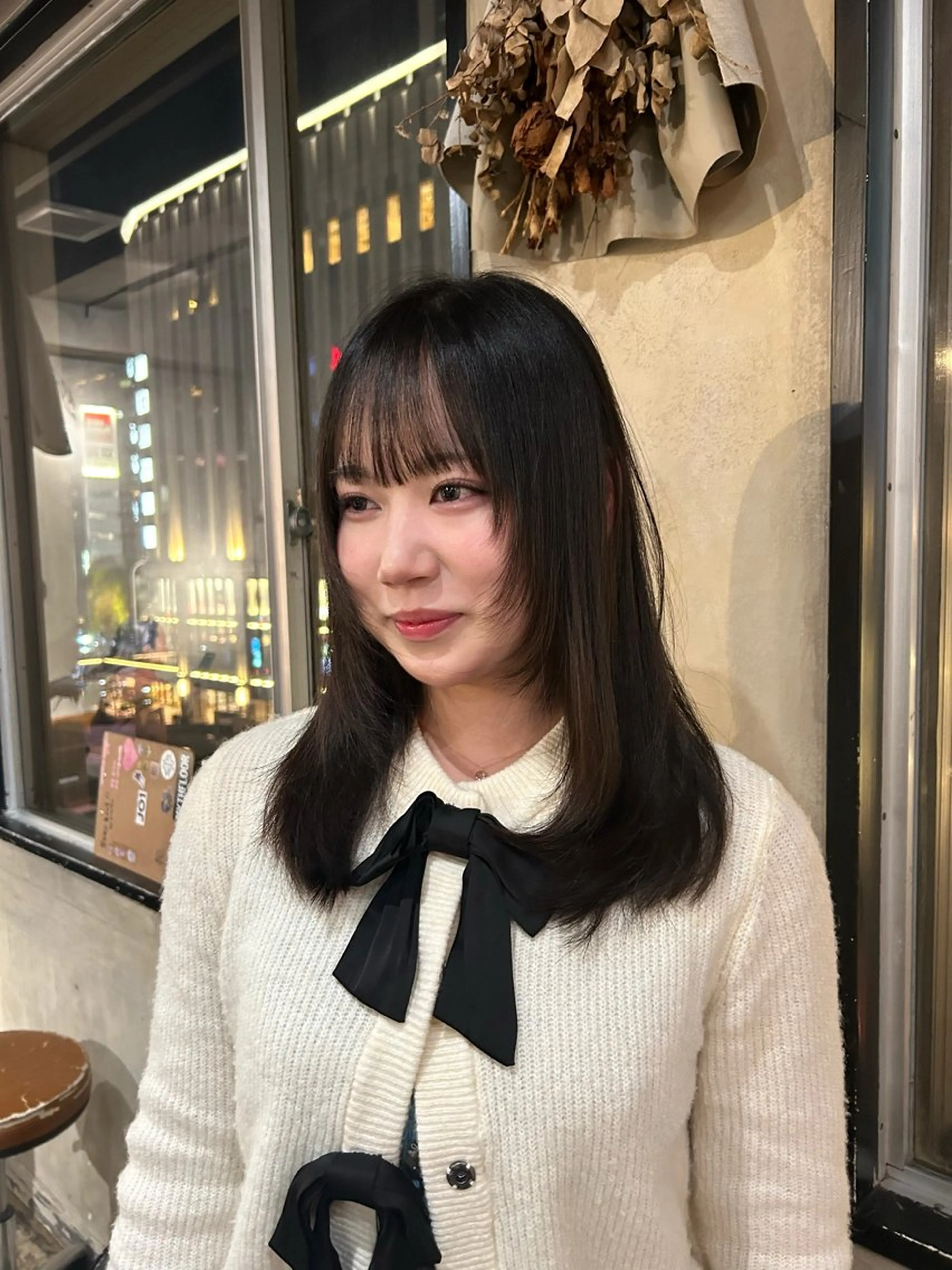 セミロング Friista color所属・moe🎀 梅田美容室のヘアスタイル