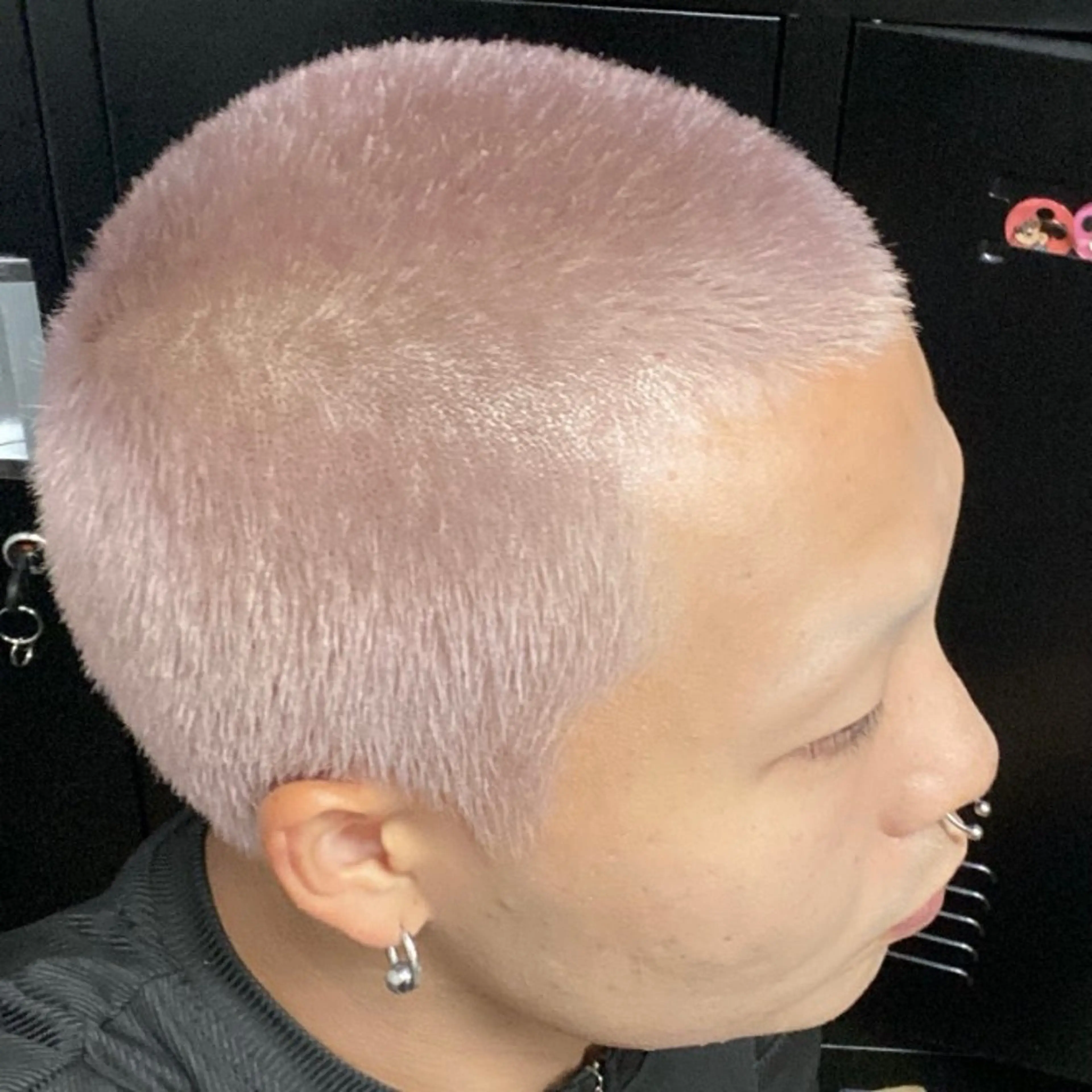 ショート カラー ブリーチ ヘアカラー トリートメント 複雑履歴修正 TAKEのヘアスタイル