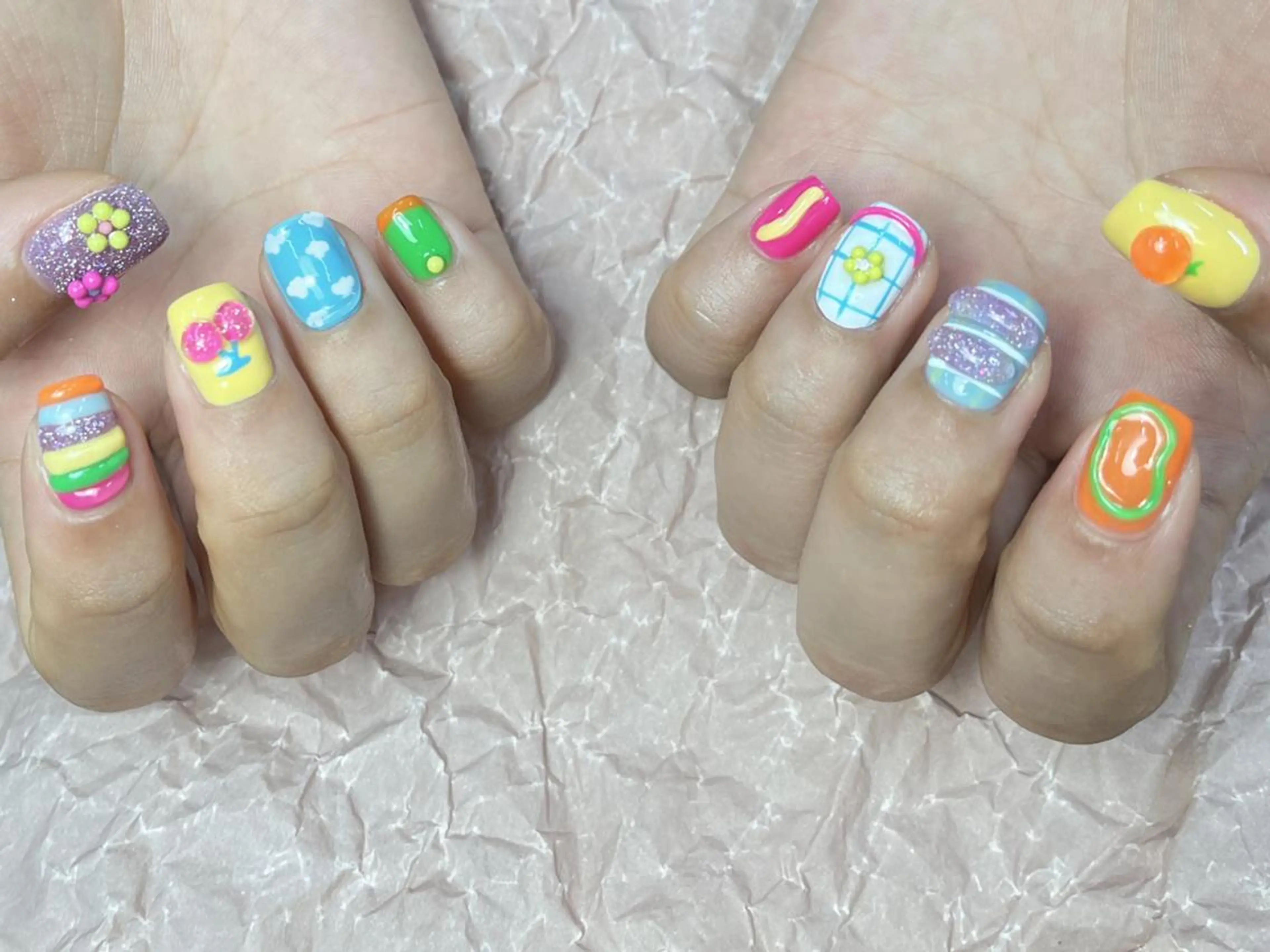 ネイル ハンドネイル ToliyDeliy Nail Salonのネイルデザイン