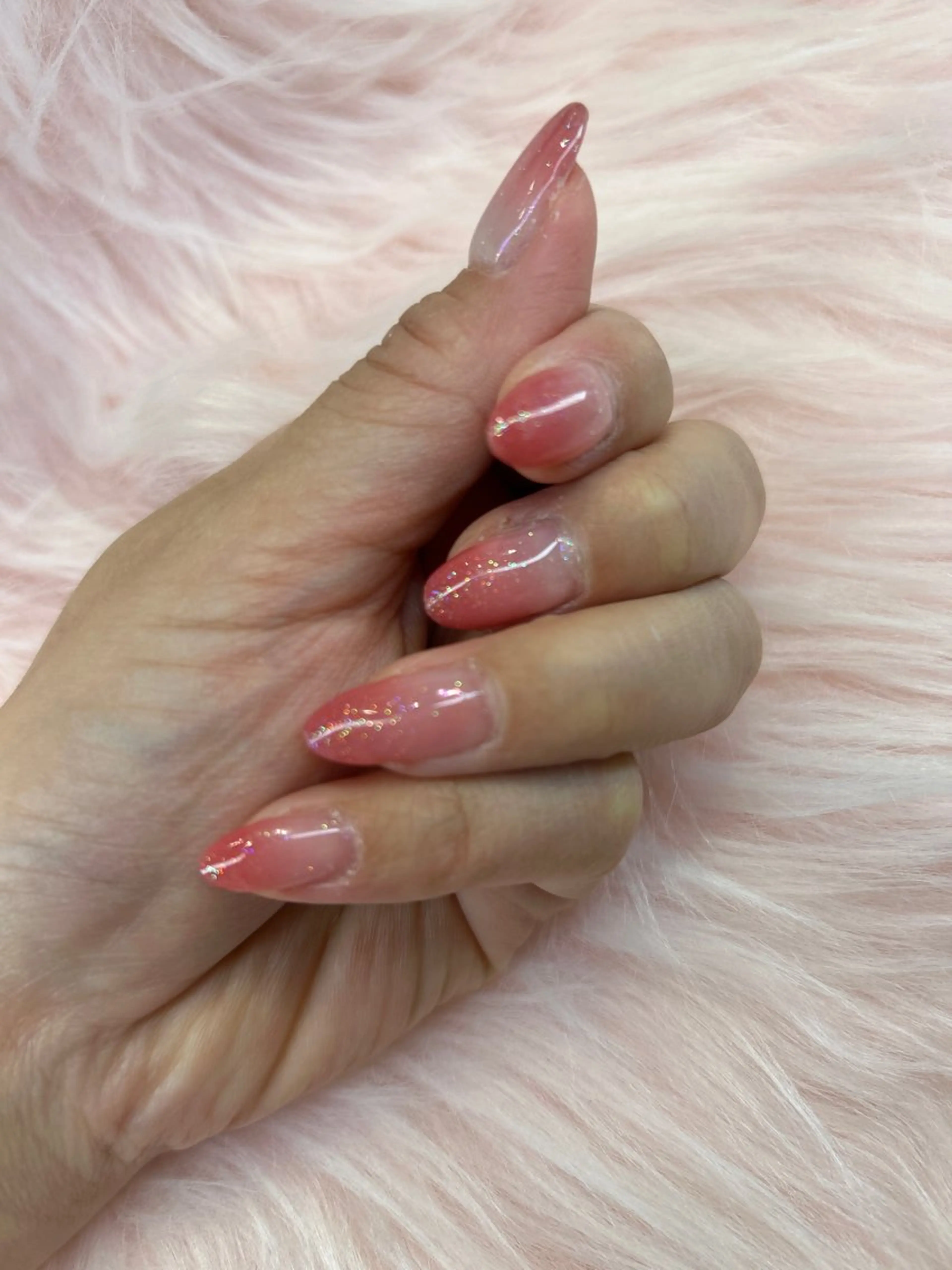 ネイル グラデーション ハンドネイル ハンドケア Amys nail エミのネイルデザイン