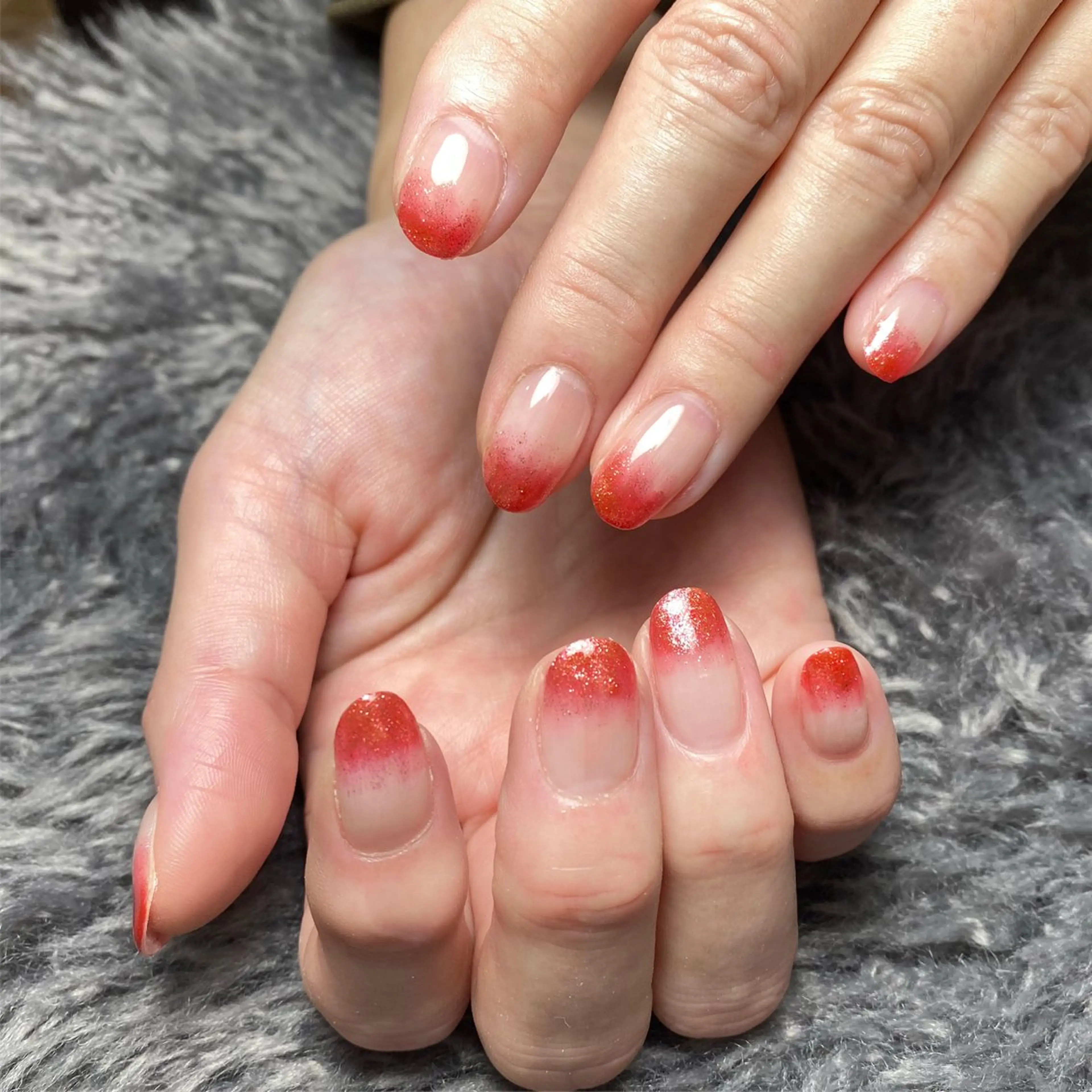 ネイル ラメ(グリッター) ラメグラデーション ハンドネイル STAR RIVER【スターリバー】所属・MIKI🌼 個性派ネイル🌈のネイルデザイン