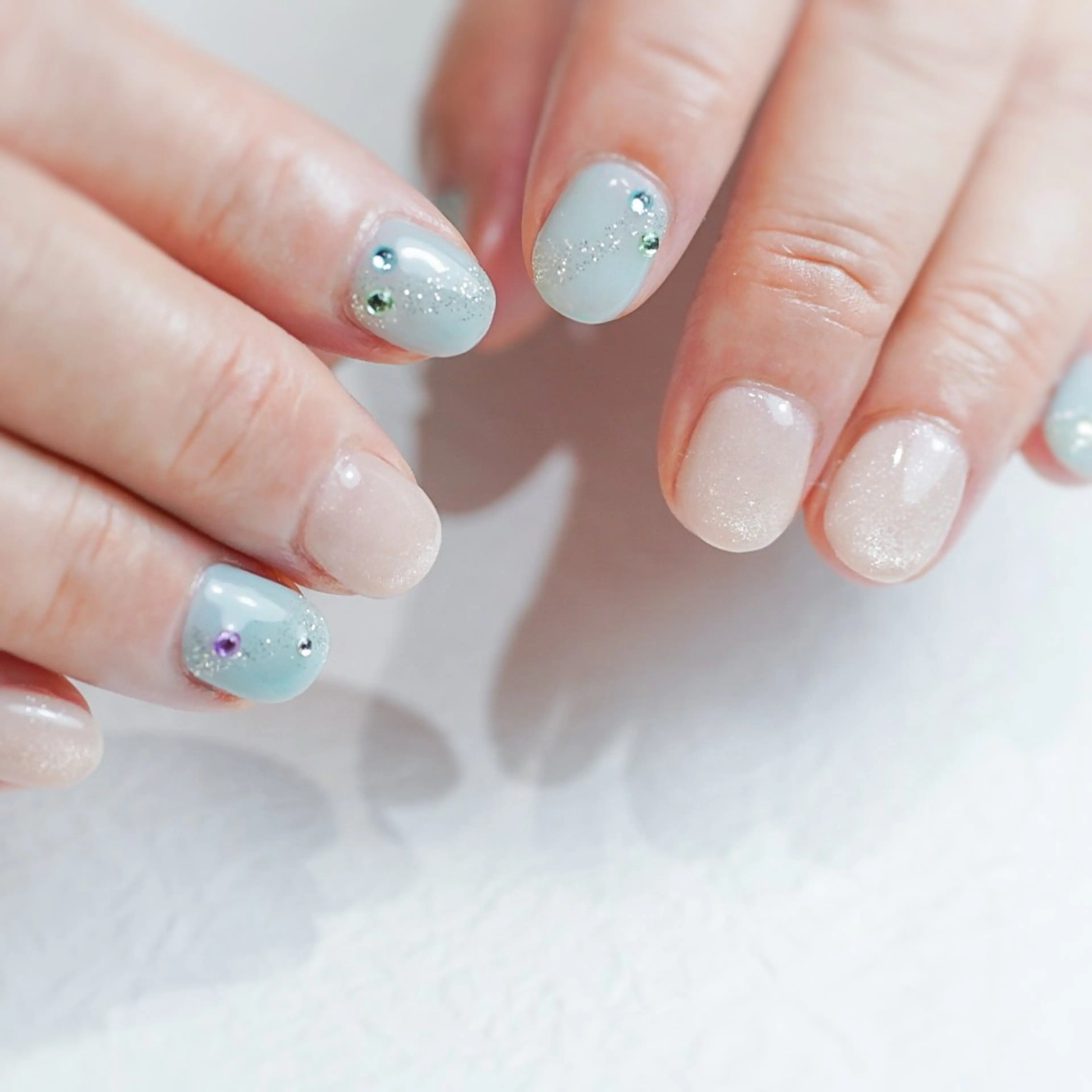 ショート ハンドネイル Re nail所属・Re nailのネイルデザイン