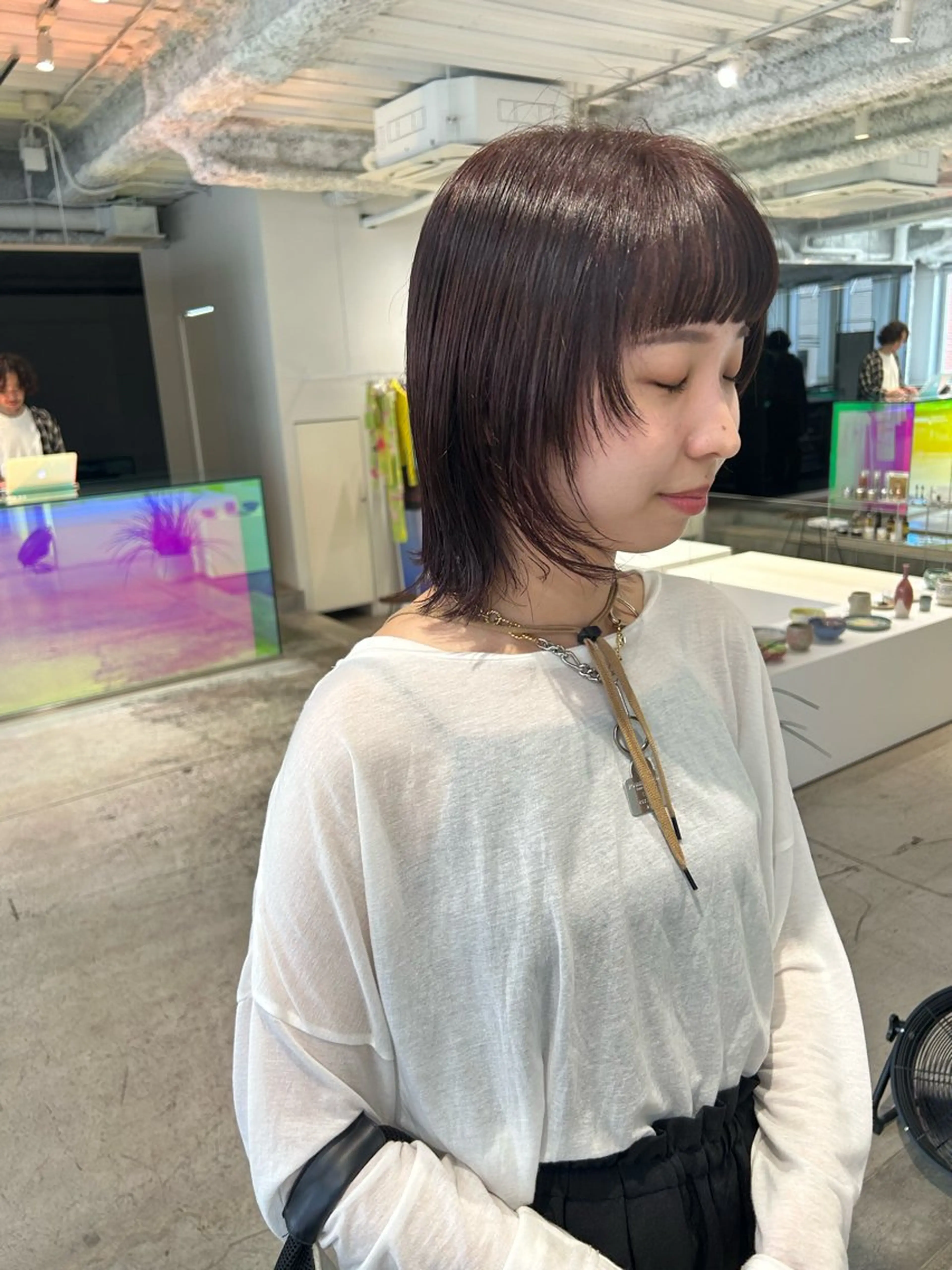 ショート カット ヘアカラー トリートメント STAN WOOD所属・似合わせcut 🔥yutakaのヘアスタイル