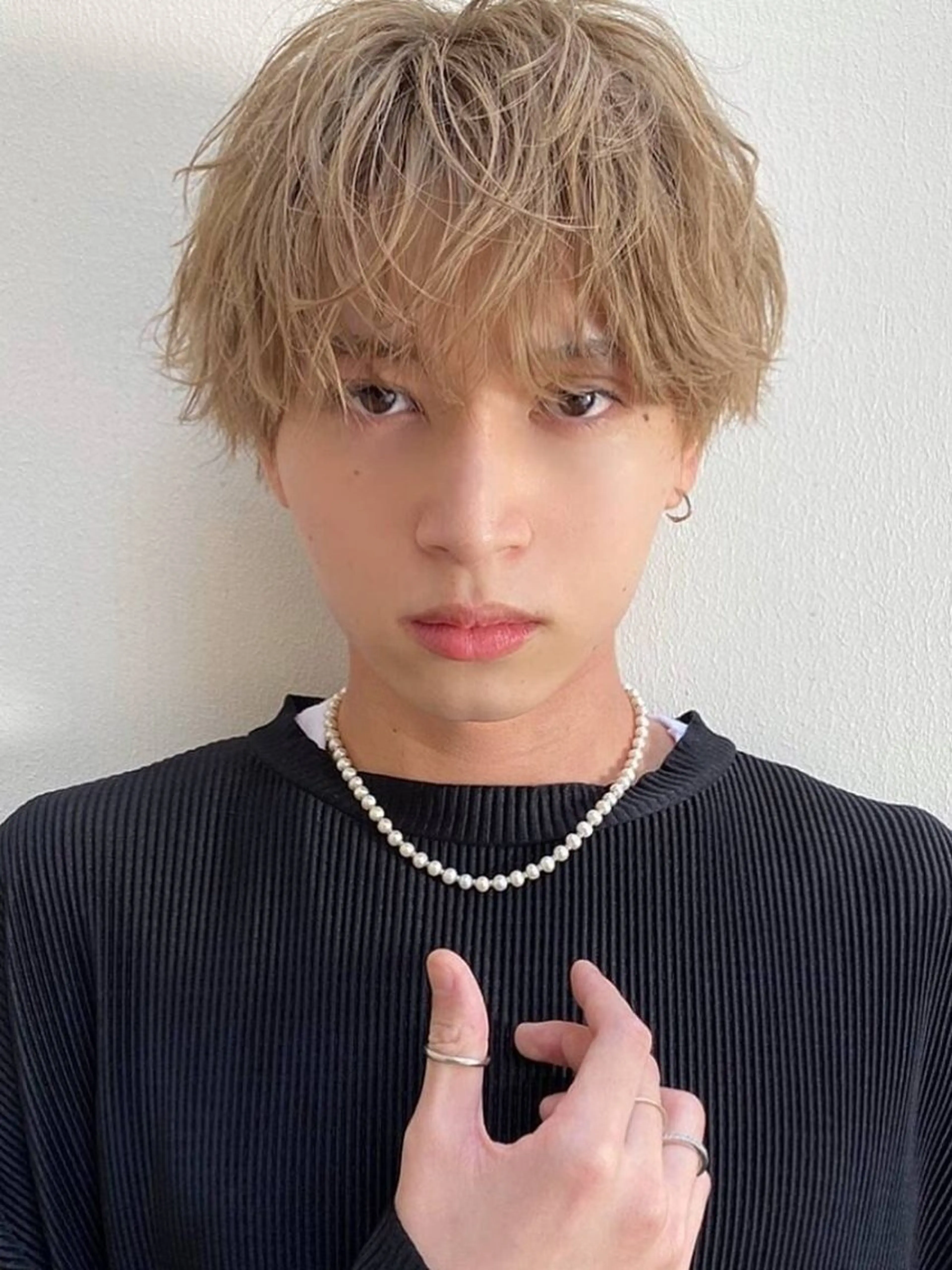 【学割U24】メンズカット+Wカラーの写真