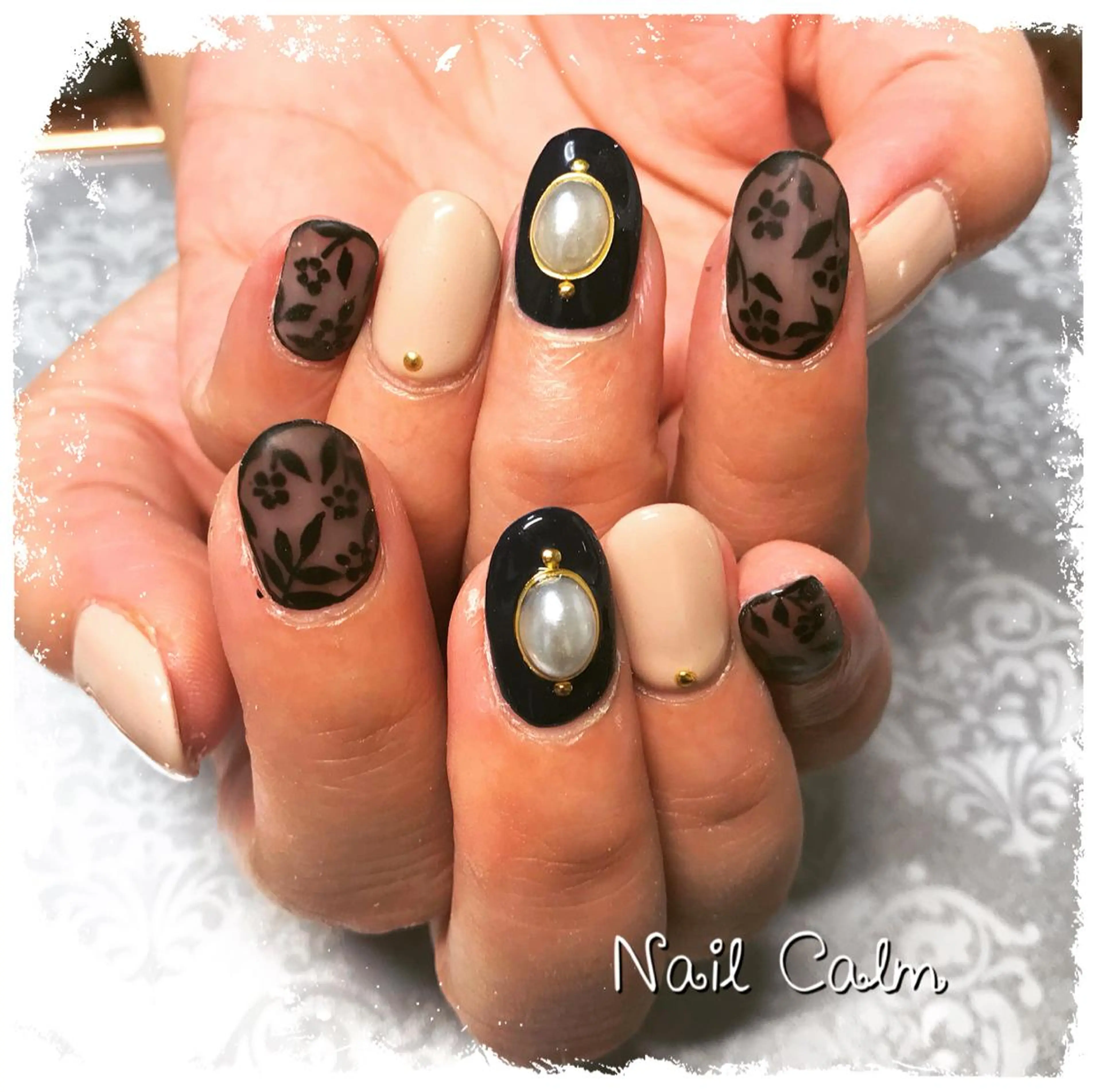 ネイル アートネイル ハンドネイル Nail Calm所属・プライベートサロン Calmのネイルデザイン