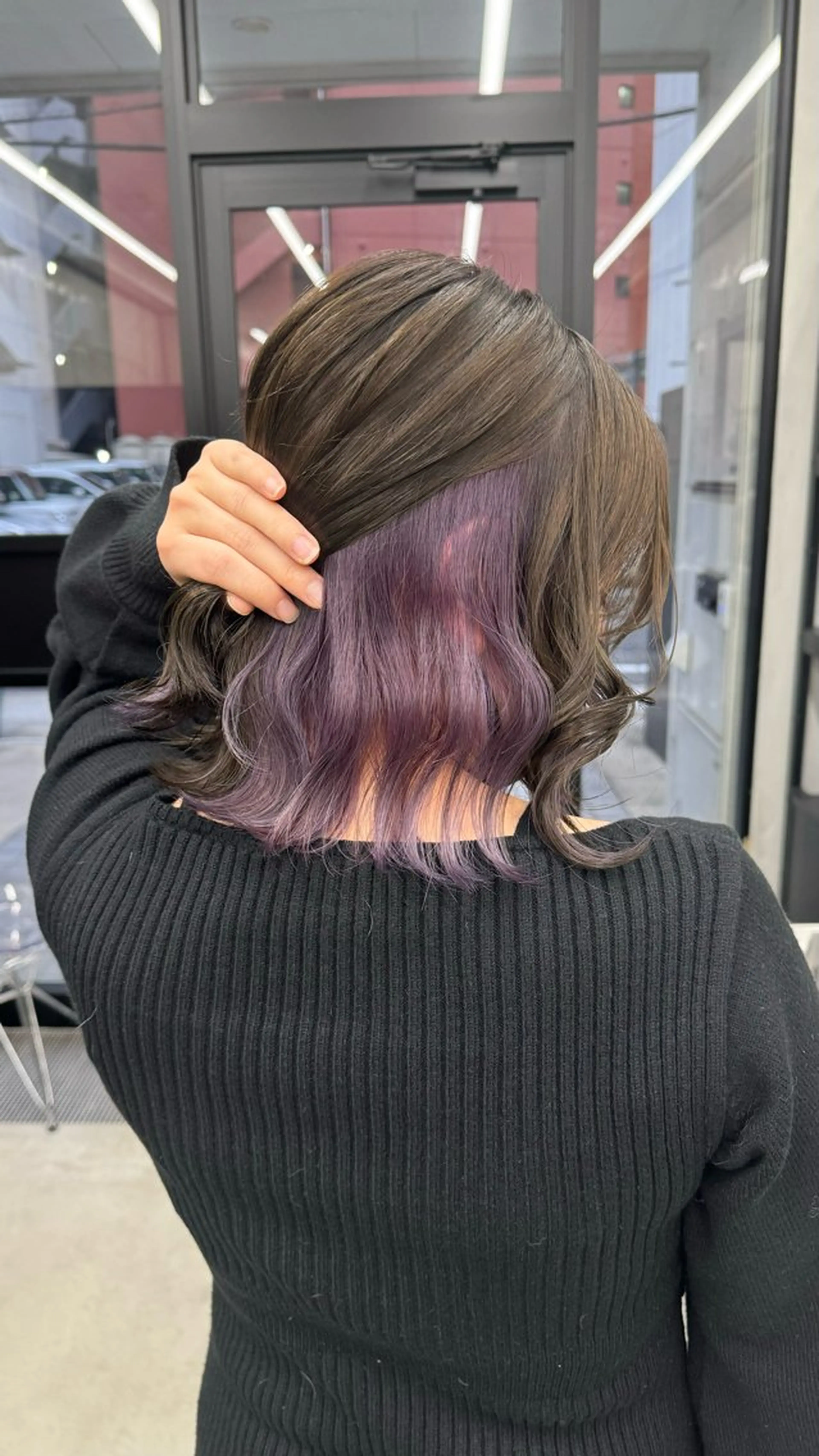 ロング カラー LINOET名古屋所属・齋藤 梨乃のヘアスタイル