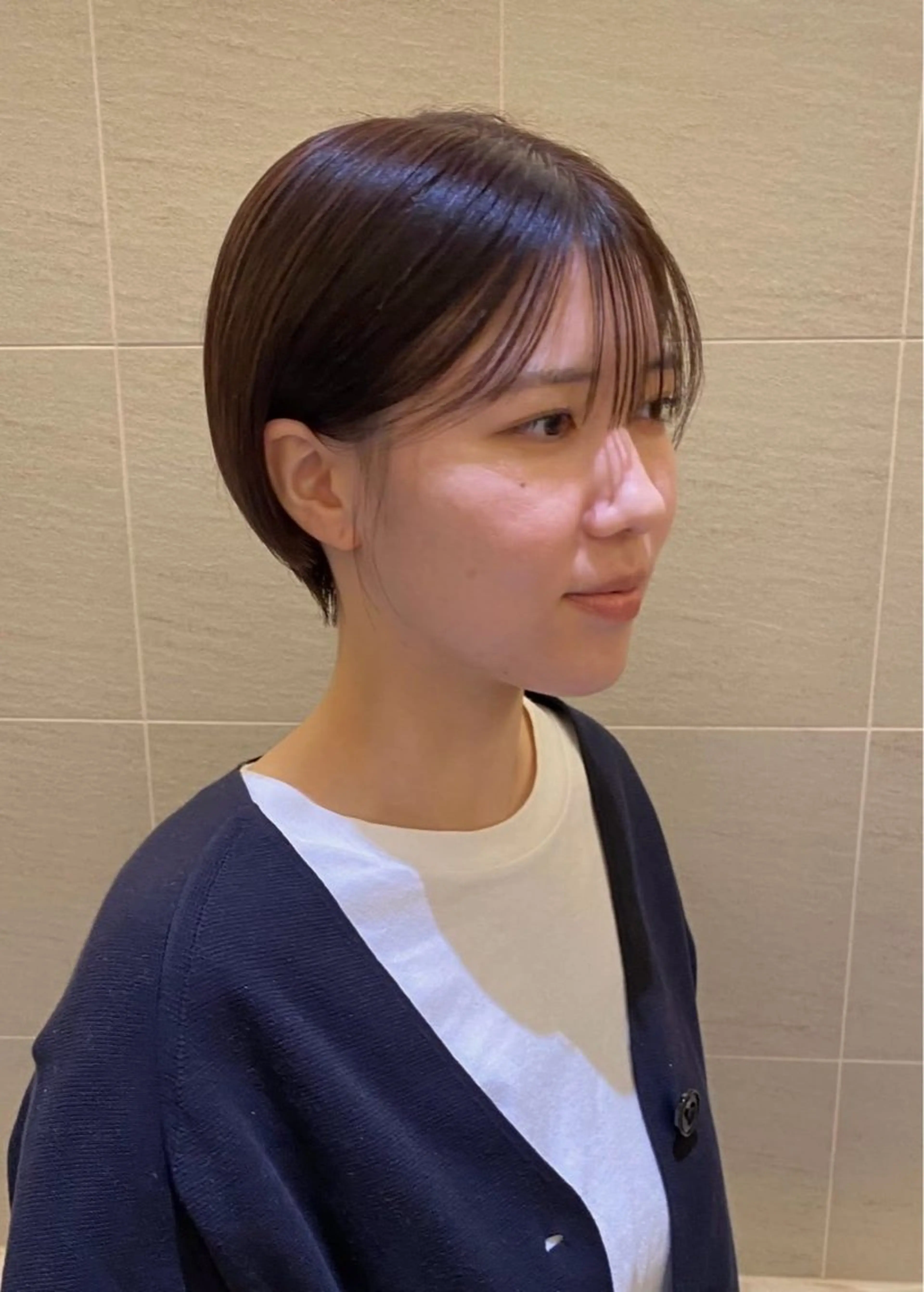 ショート サイトウ　ナミ /無料カットモデルのヘアスタイル