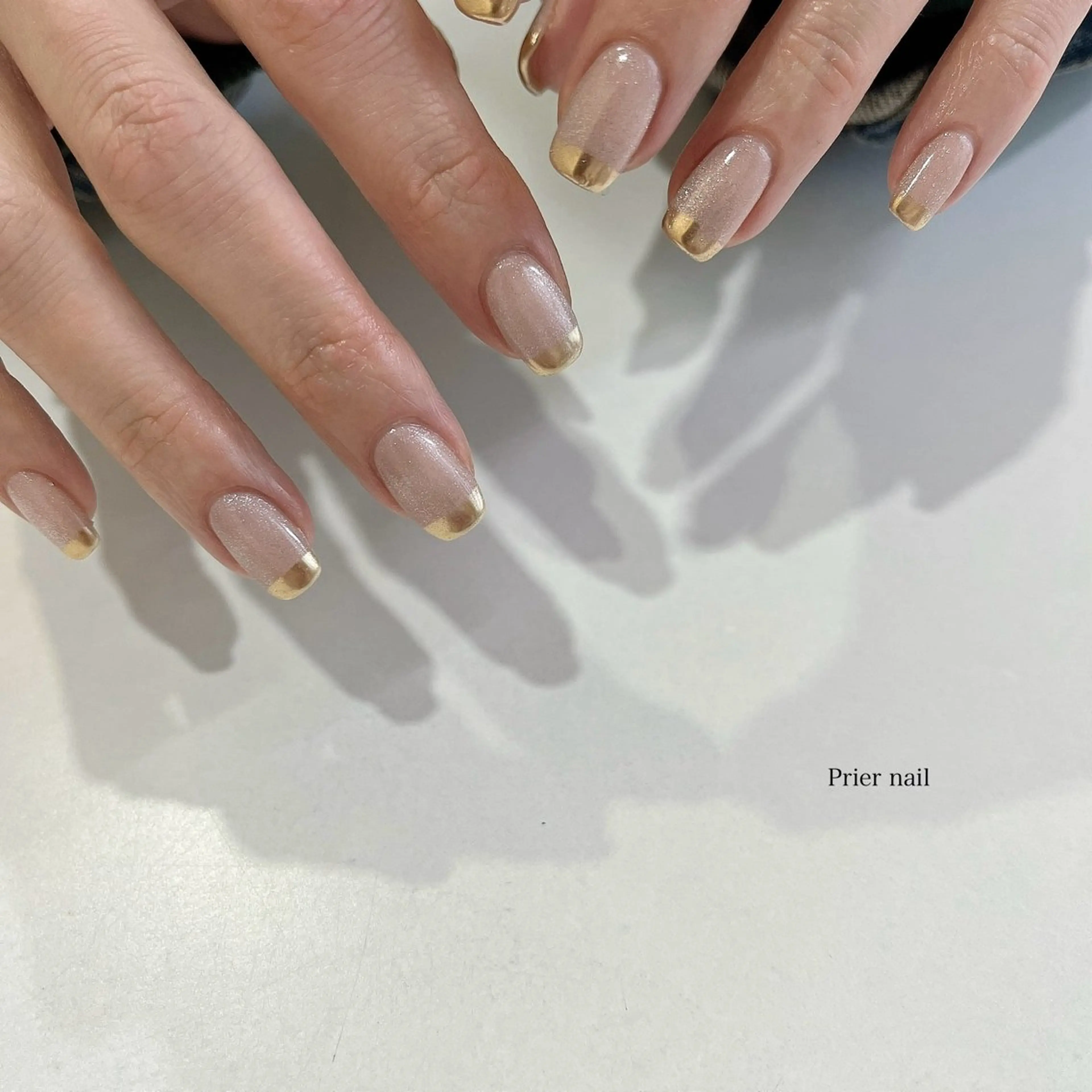 ネイル アートネイル マグネットネイル Prier×Kew hair所属・Prier nailのネイルデザイン