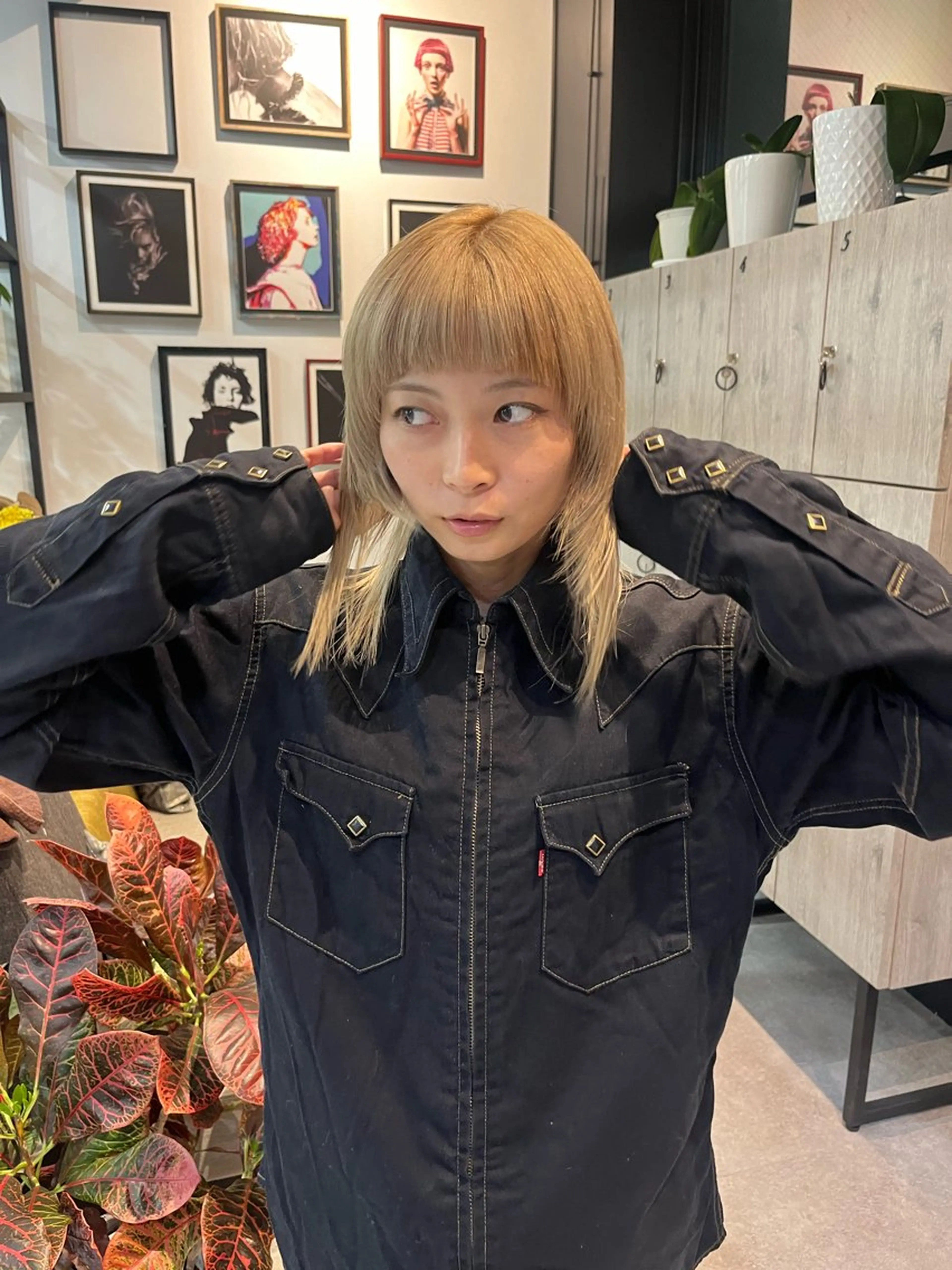 セミロング ハイレイヤー レイヤーカット カット ヘアカラー トリートメント ColetteHAIR the MORIOKA所属・コレットヘアー 大村環奈のヘアスタイル