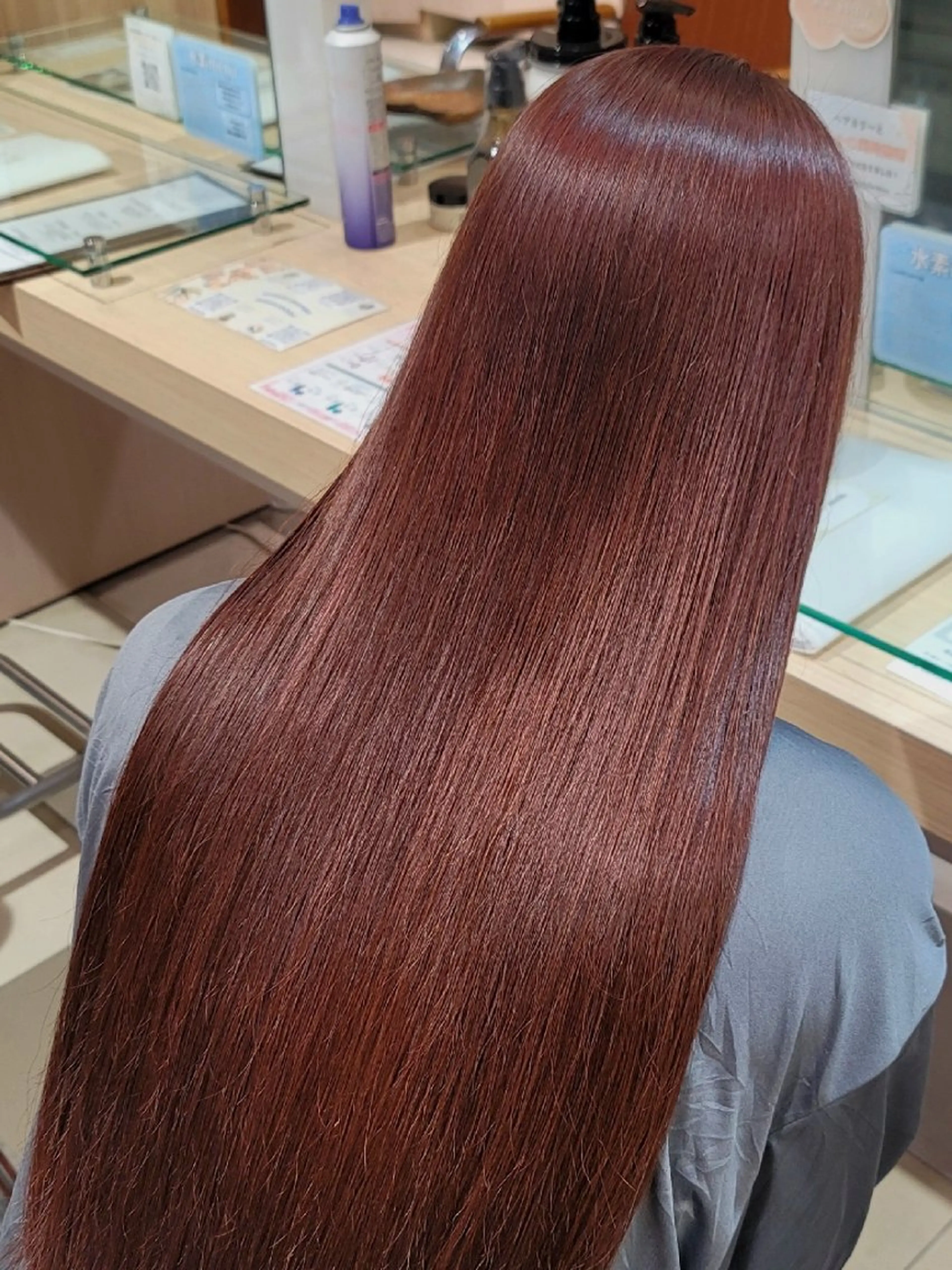 ロング ハイトーン/デザイン カラー/COCOKAのヘアスタイル