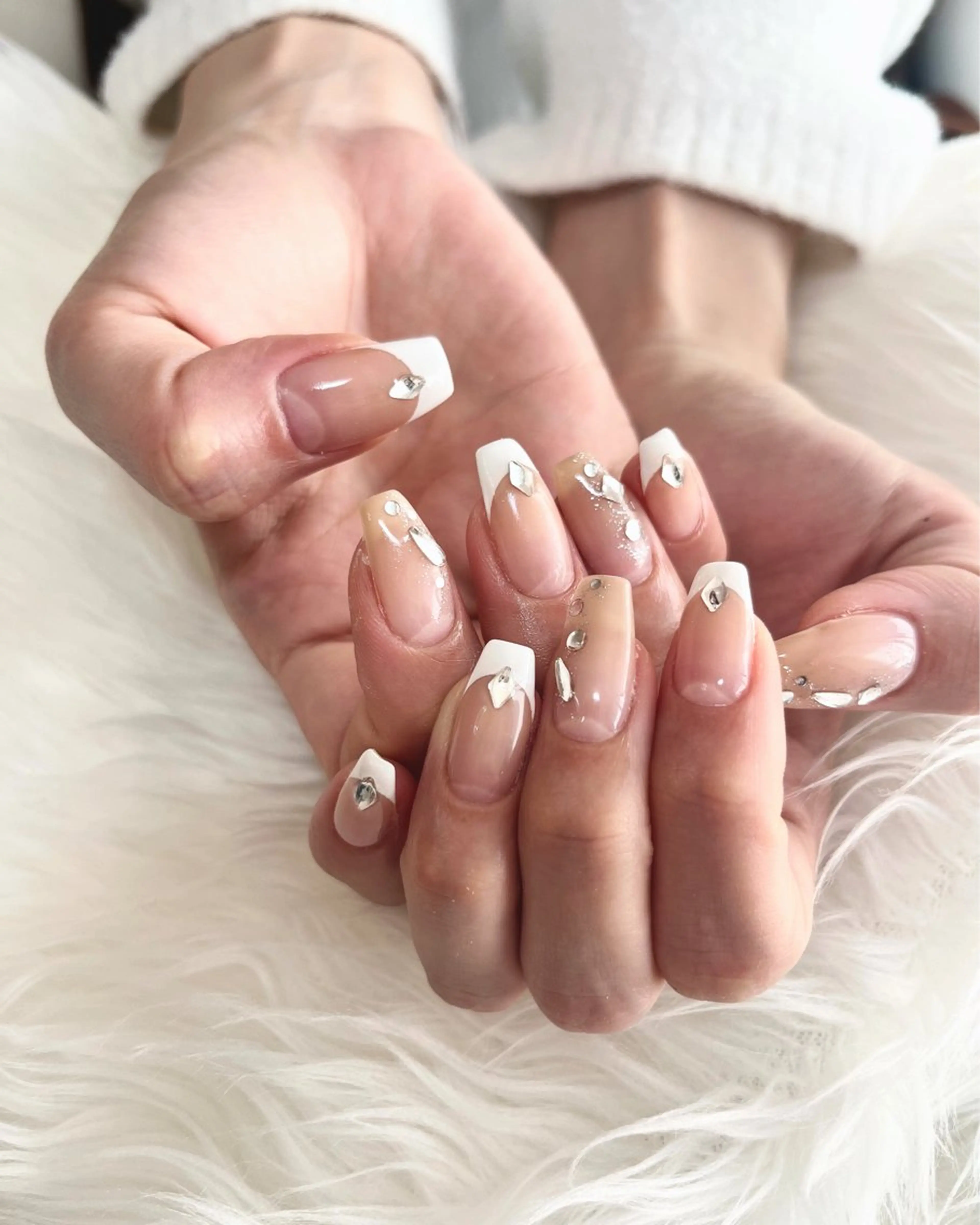 ネイル アートネイル ハンドネイル éclat-nail salon-所属・松本 ゆみかのネイルデザイン