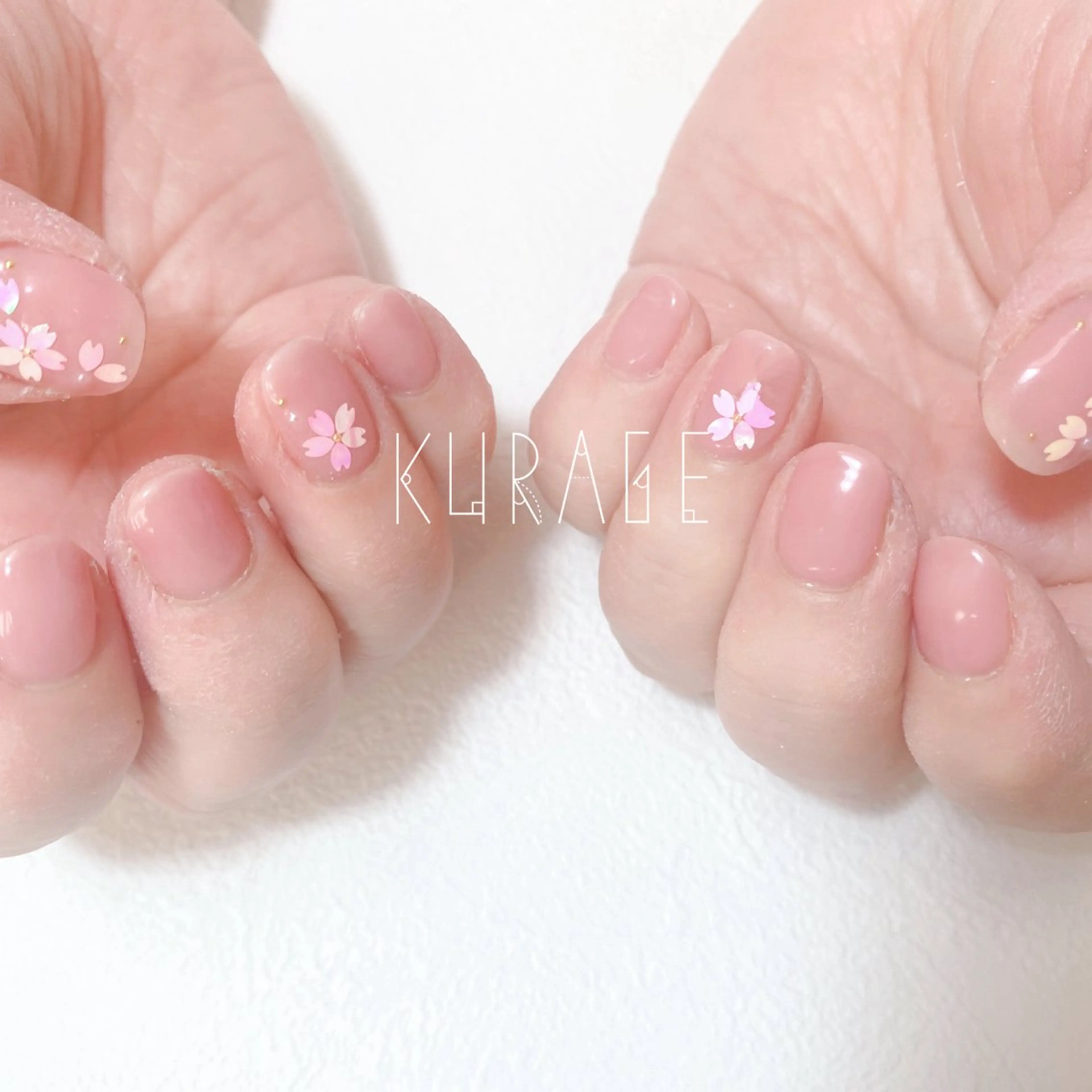 ネイル ハンドネイル private salon 海月のネイルデザイン