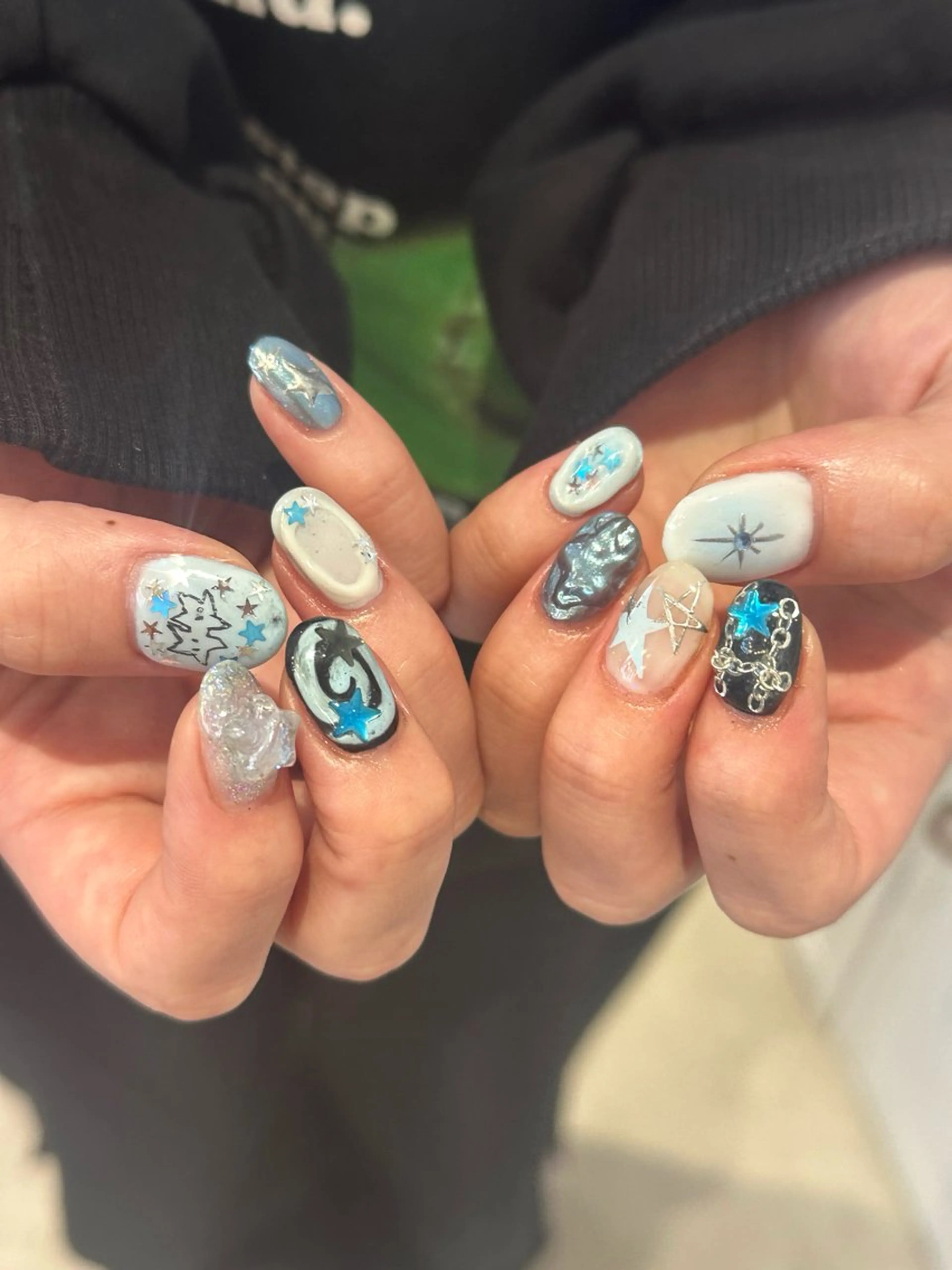 ネイル ハイトーン特化 pepe🎀のヘアスタイル