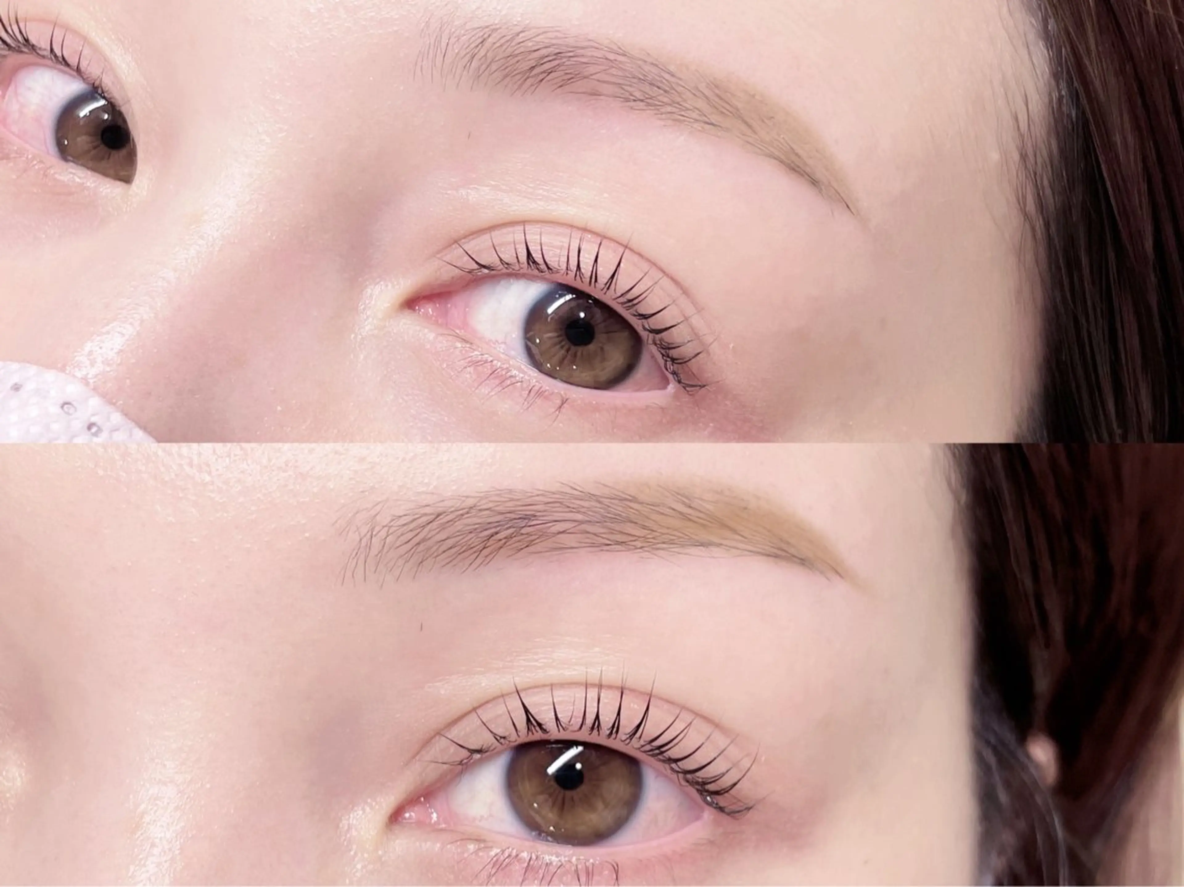 マツエク・マツパ 韓国風マツエク パリジェンヌラッシュリフト まつげパーマ 下まつげエクステ 一重×まつ毛パーマ マツパ 🎀Lino 中目黒 TAKAMI🐈のマツエク・マツパデザイン